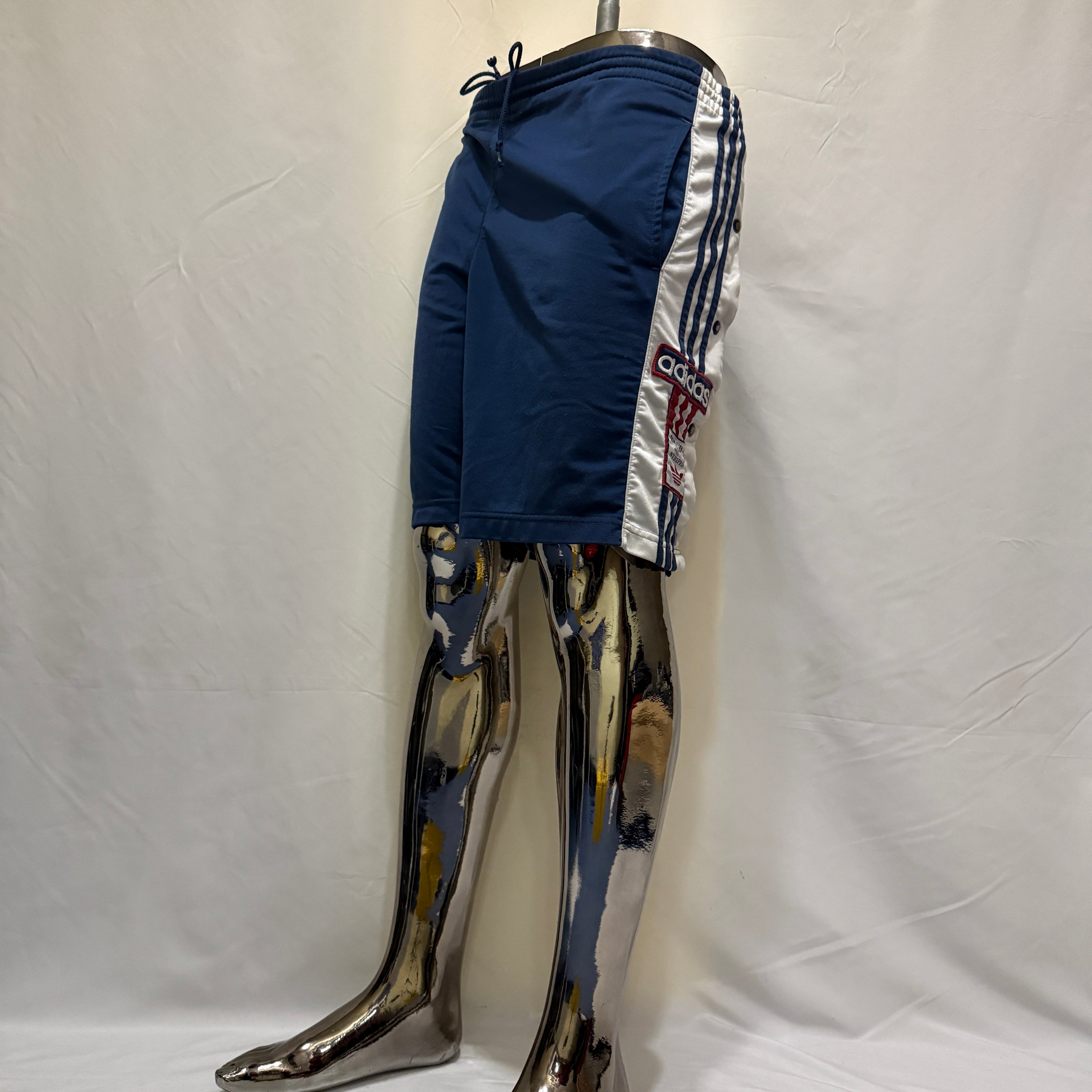 adidas 90er Vintage Snap Shorts / kurze Hose - selten – Gr. L