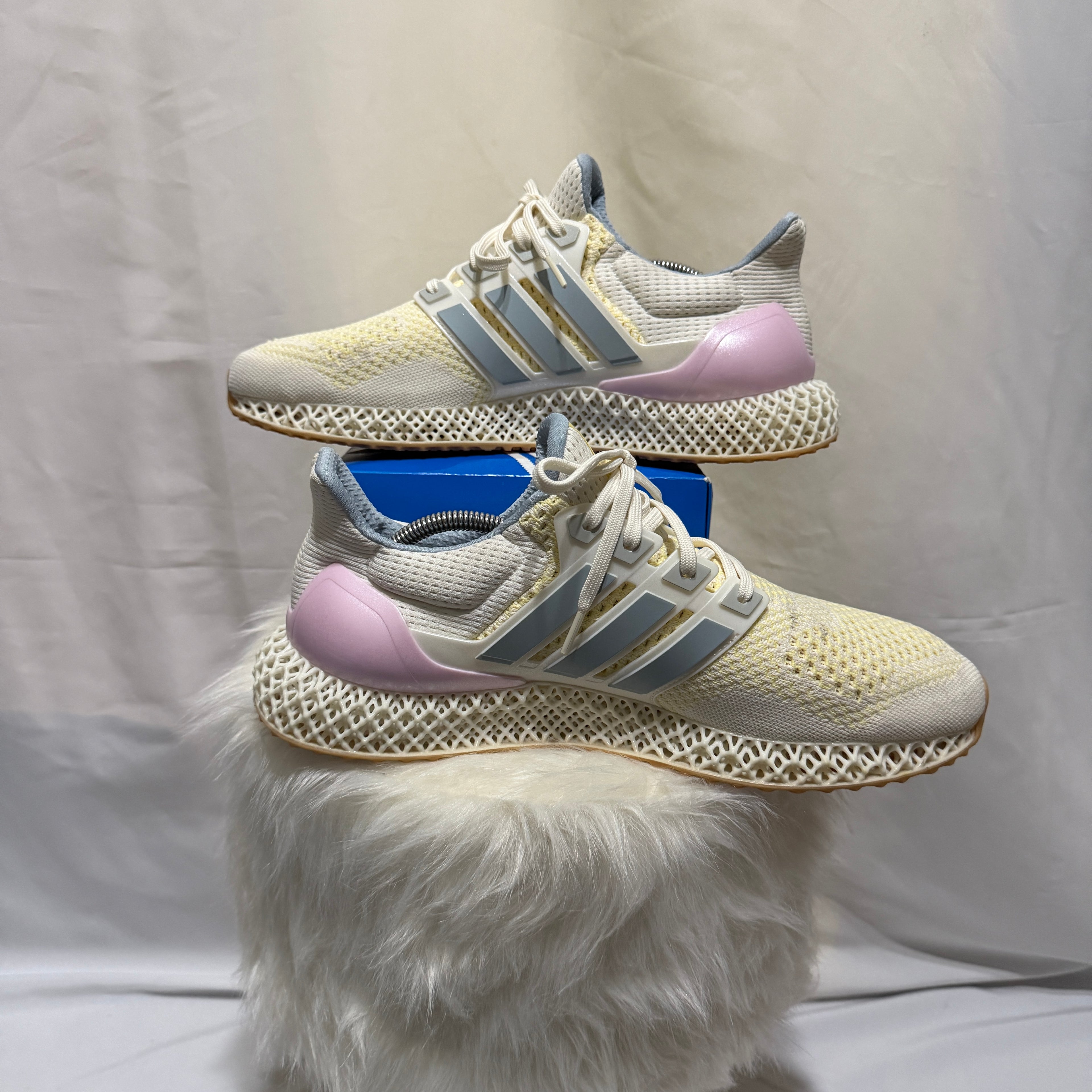 Adidas Ultra 4D Sneaker “Wonder White - limited / selten - Größe 46 (neuwertig)