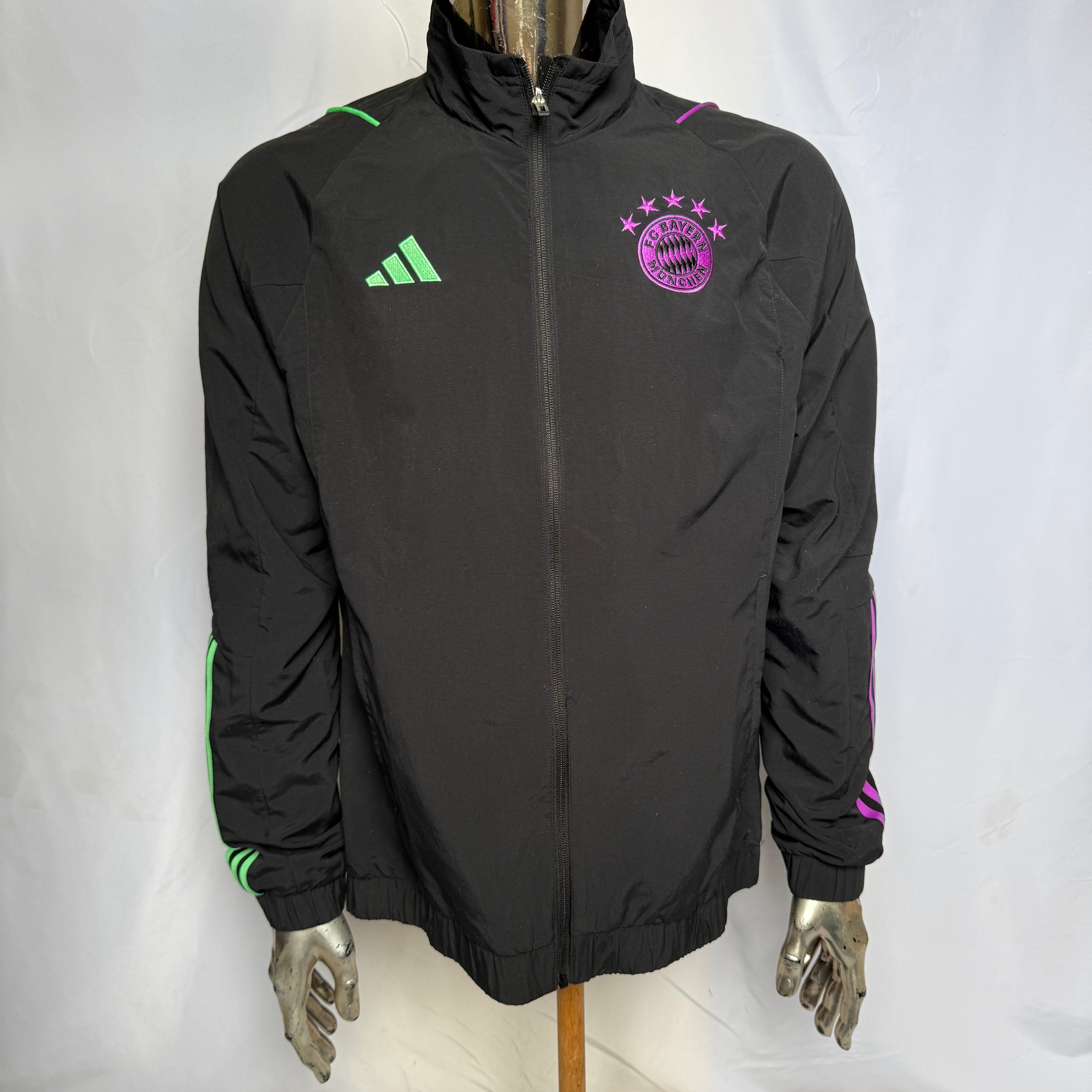 adidas FC Bayern München Trainingsjacke / Track Jacket – Gr. M