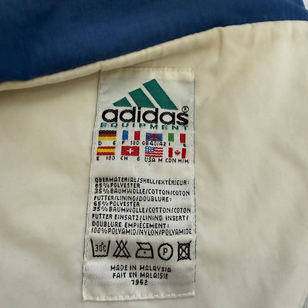 Adidas Equipment 80er / 90er Vintage Jacke / Windbreaker – Gr. M