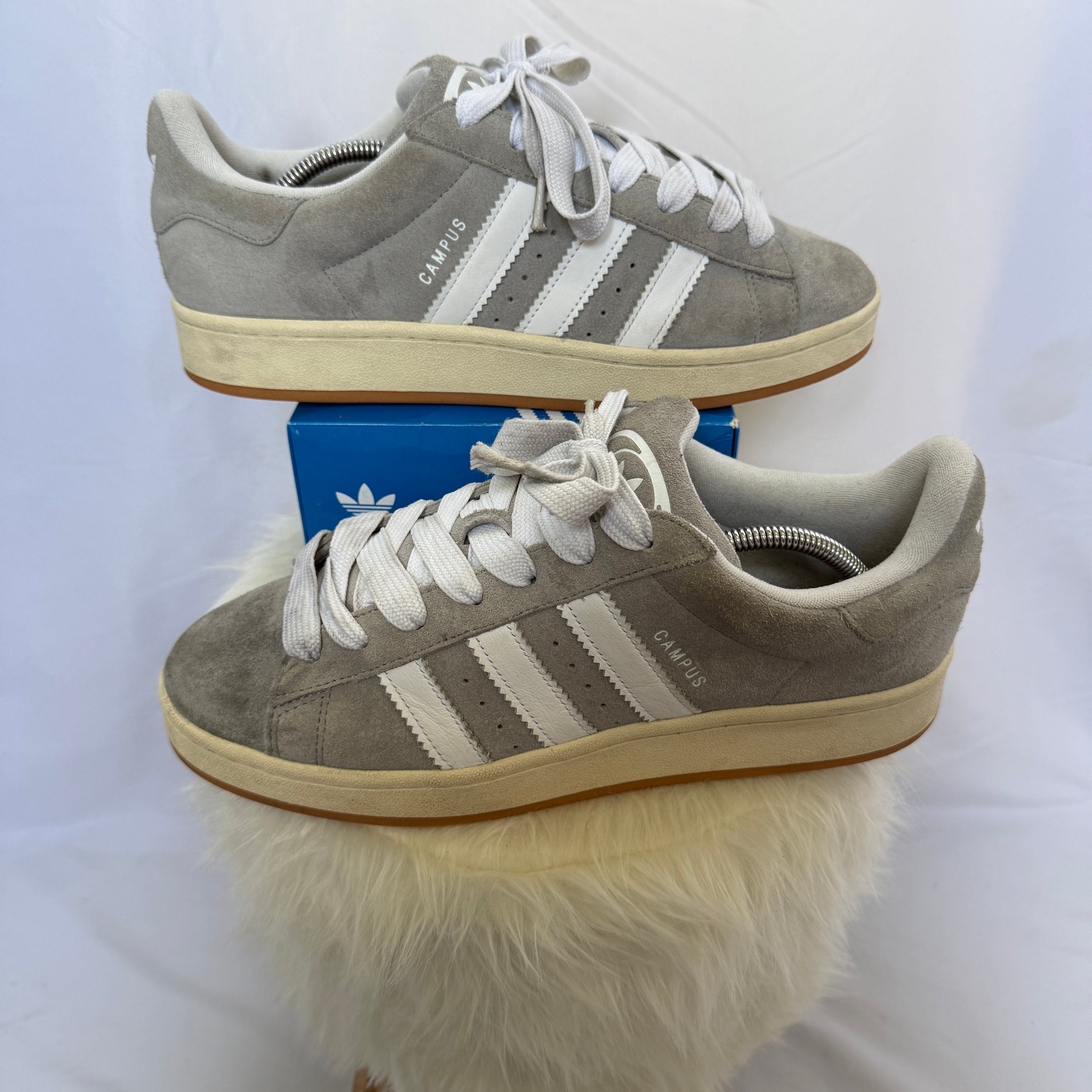 adidas Campus Sneaker / Schuhe – Grey Suede – Größe 46