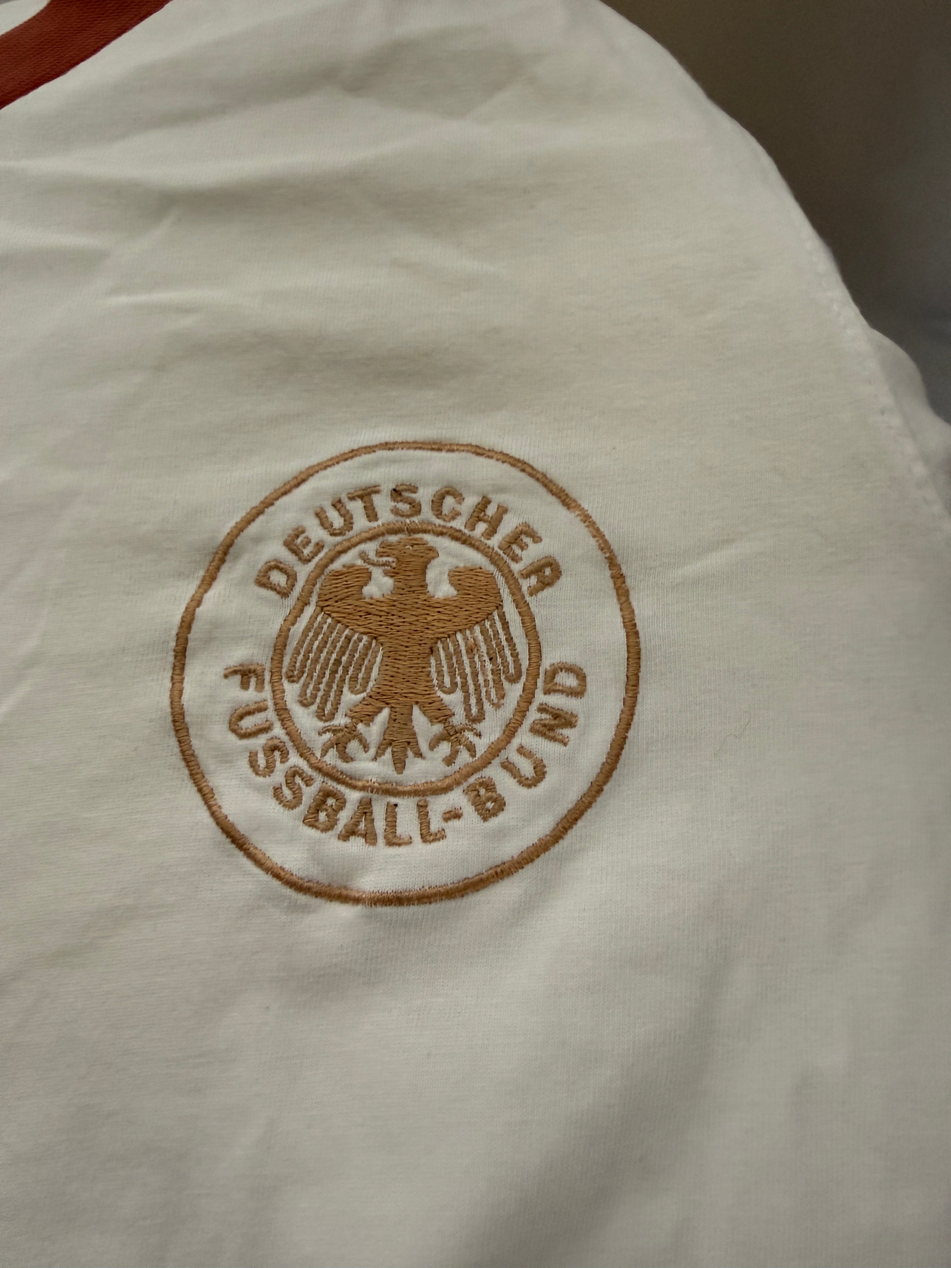adidas 80er 90er Vintage DFB T-Shirt / Shirt – Deutschland – Rarität – Gr. M