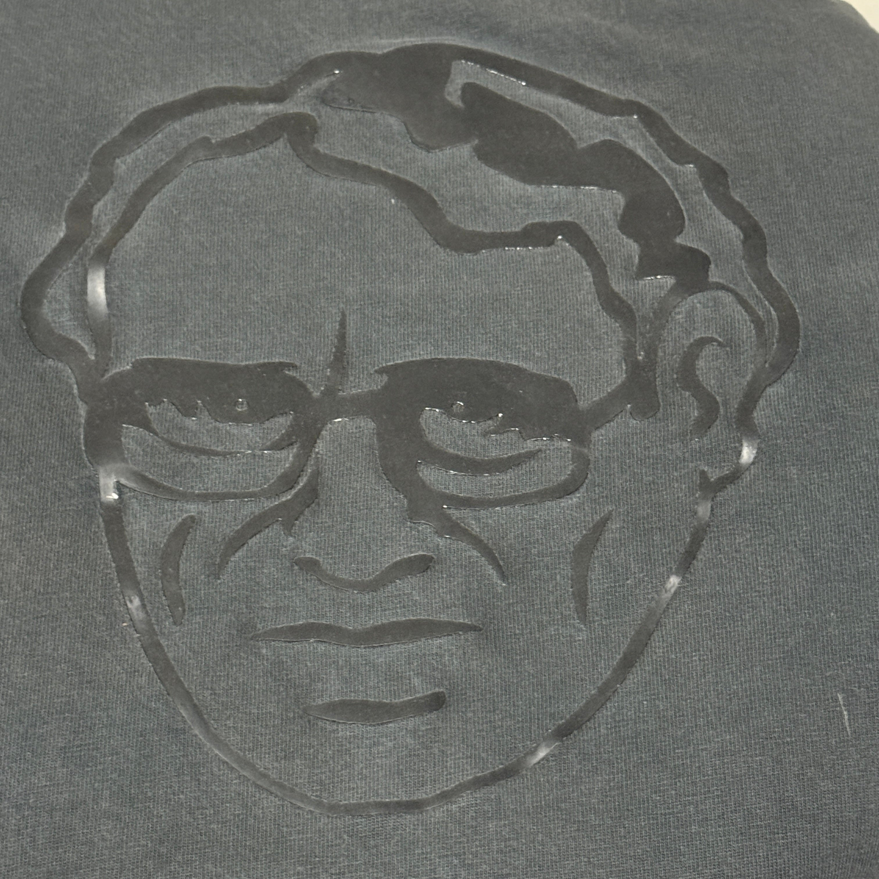 Adidas Originals T-Shirt “Adi Dassler Portrait” - frühe 00er Vintage - Größe L