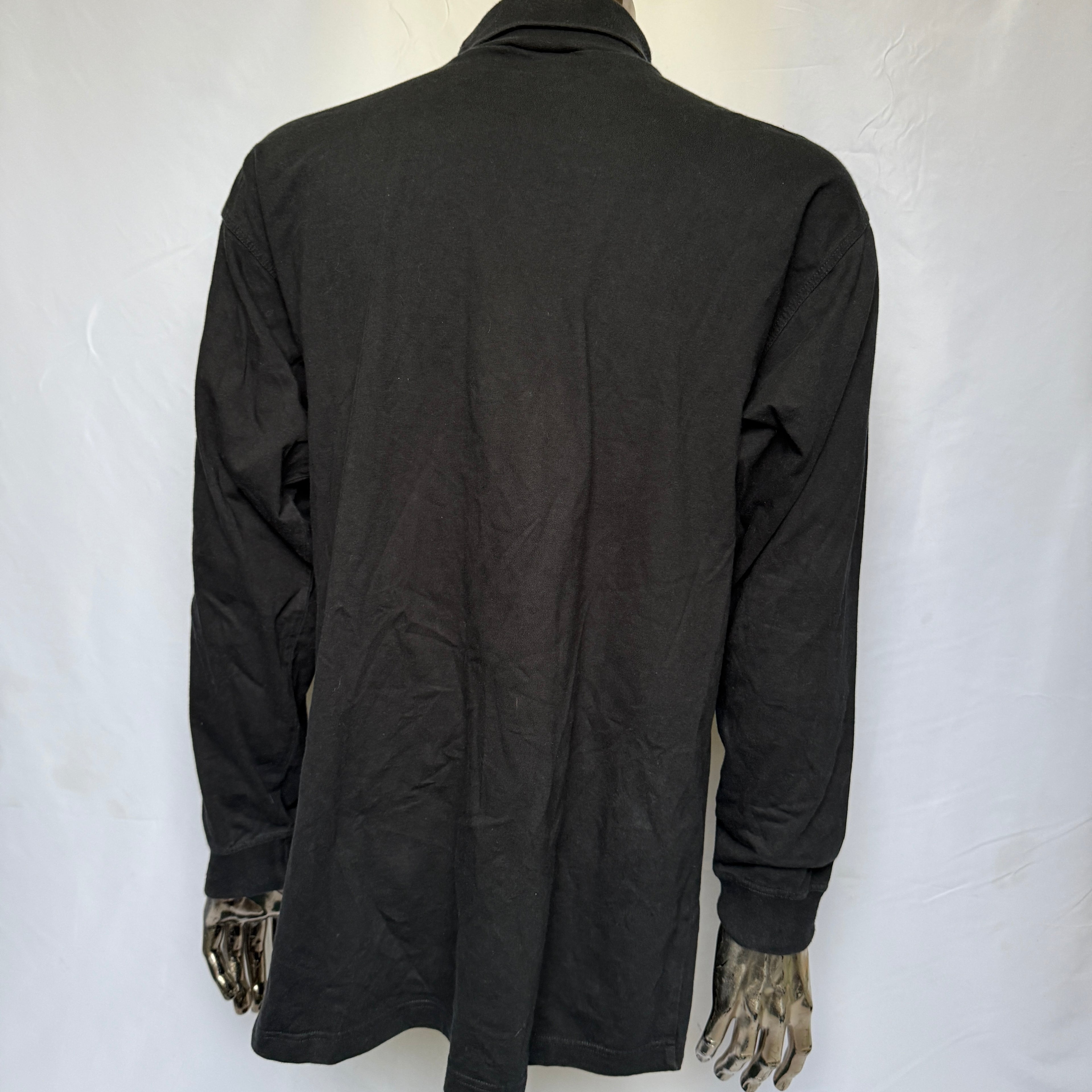 adidas 90er Vintage Rollkragen / Pullover Longsleeve – Gr. L