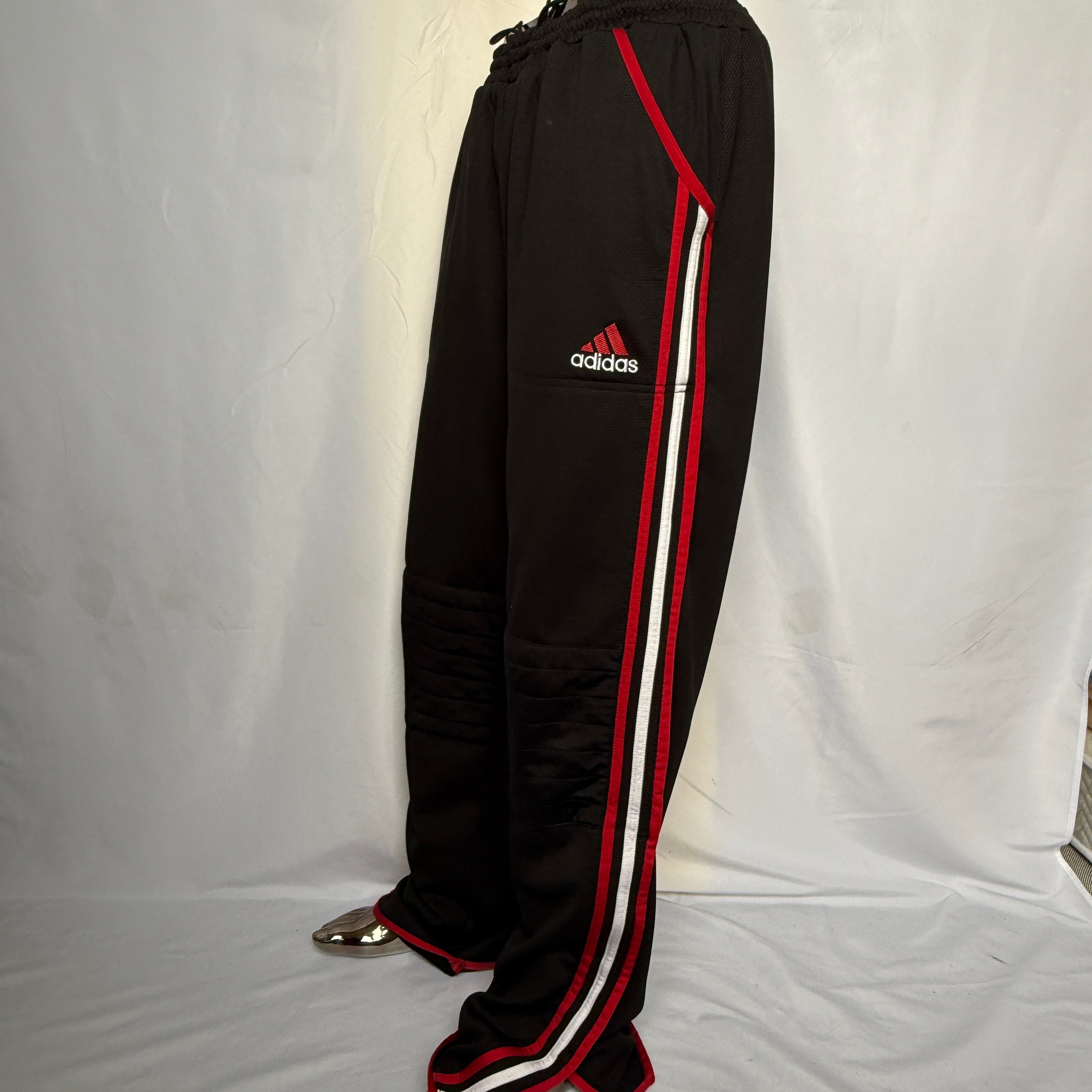 adidas 90er Vintage Snap Track Pants / Jogginghose – Gr. M
