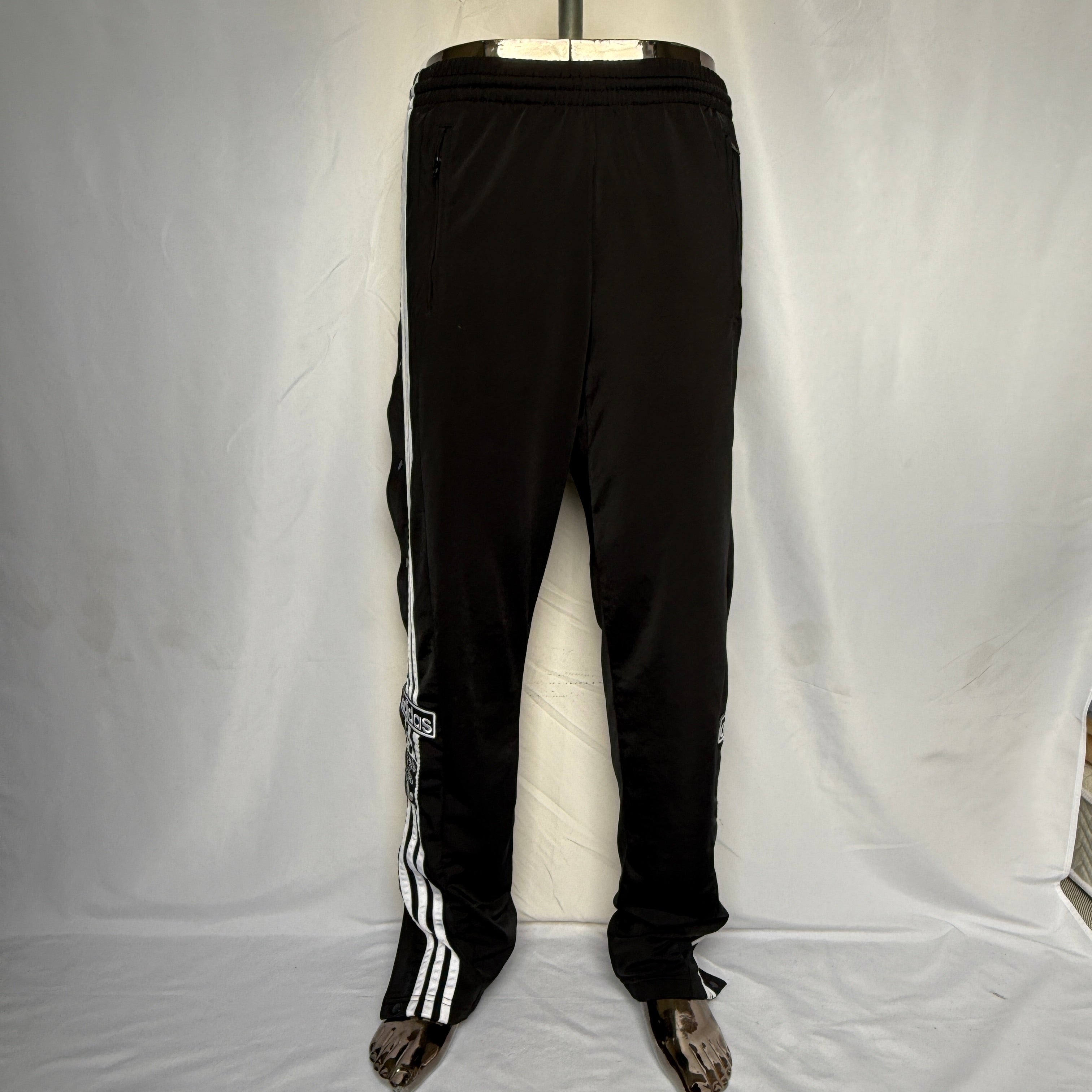 adidas Track Pants / Jogginghose – Snap / Knopf Adibreak – Gr. M