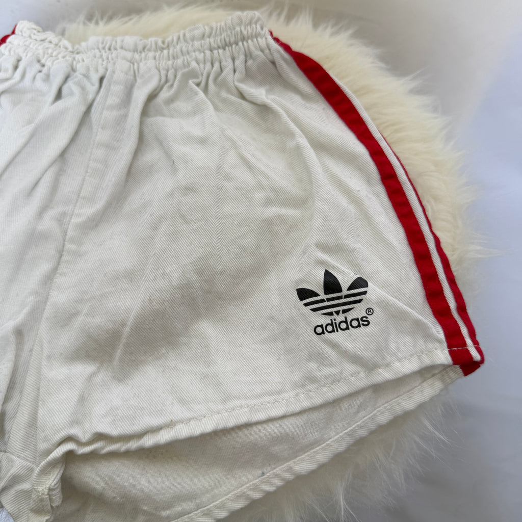 adidas 70er-80er Vintage Shorts / Sporthose – Baumwolle – Gr. XS