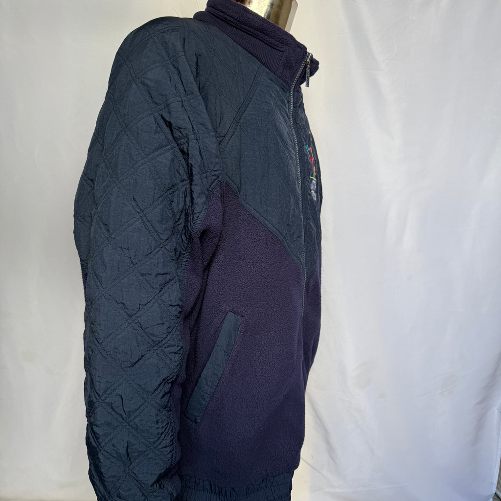 adidas 90er Vintage ATP Tour Fleece Jacket / Jacke - selten - Gr. M