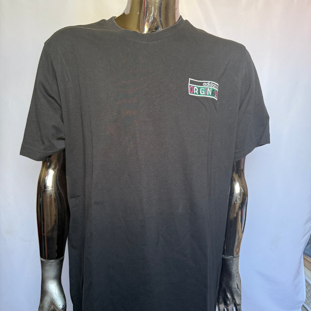 adidas Originals T-Shirt / Shirt – Back Print Trefoil Graphic – Gr. L