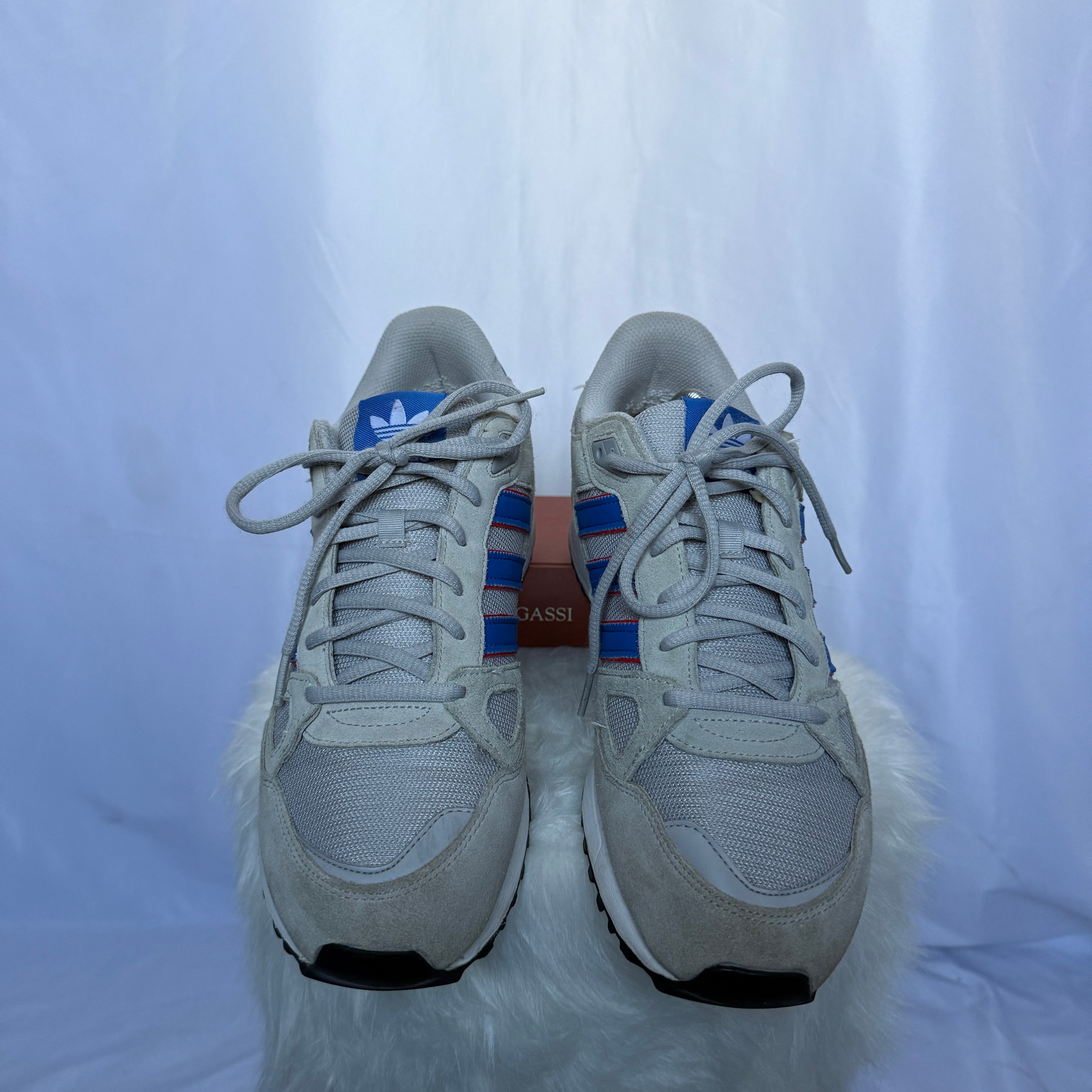 Adidas ZX 750 – blau/grau Retro Running Classic - Größe 46