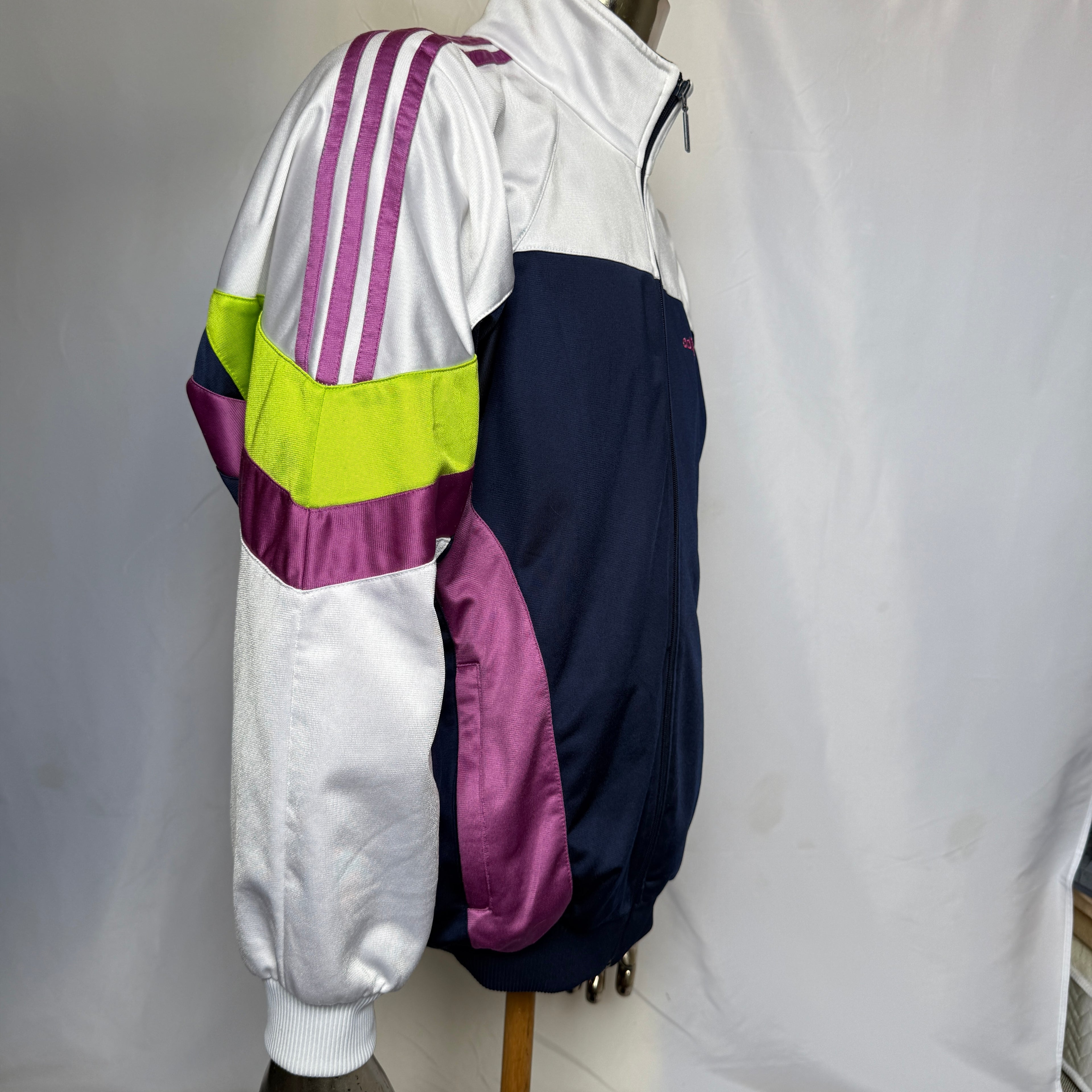 adidas 90er Vintage Track Jacket / Jacke / Windbreaker - Y2K – Gr. S
