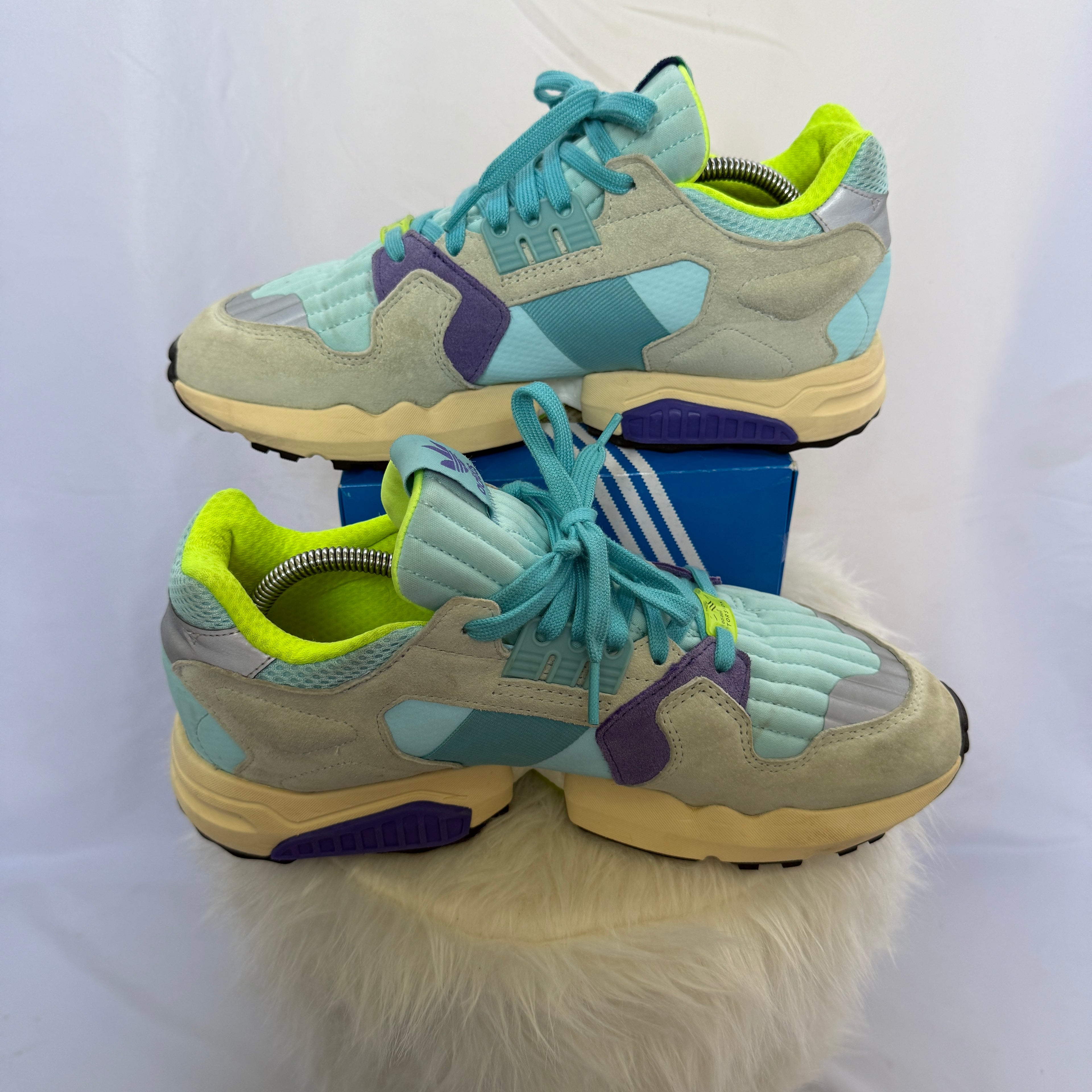 adidas ZX Torsion Sneaker – Clear Aqua – Größe 45 1/3