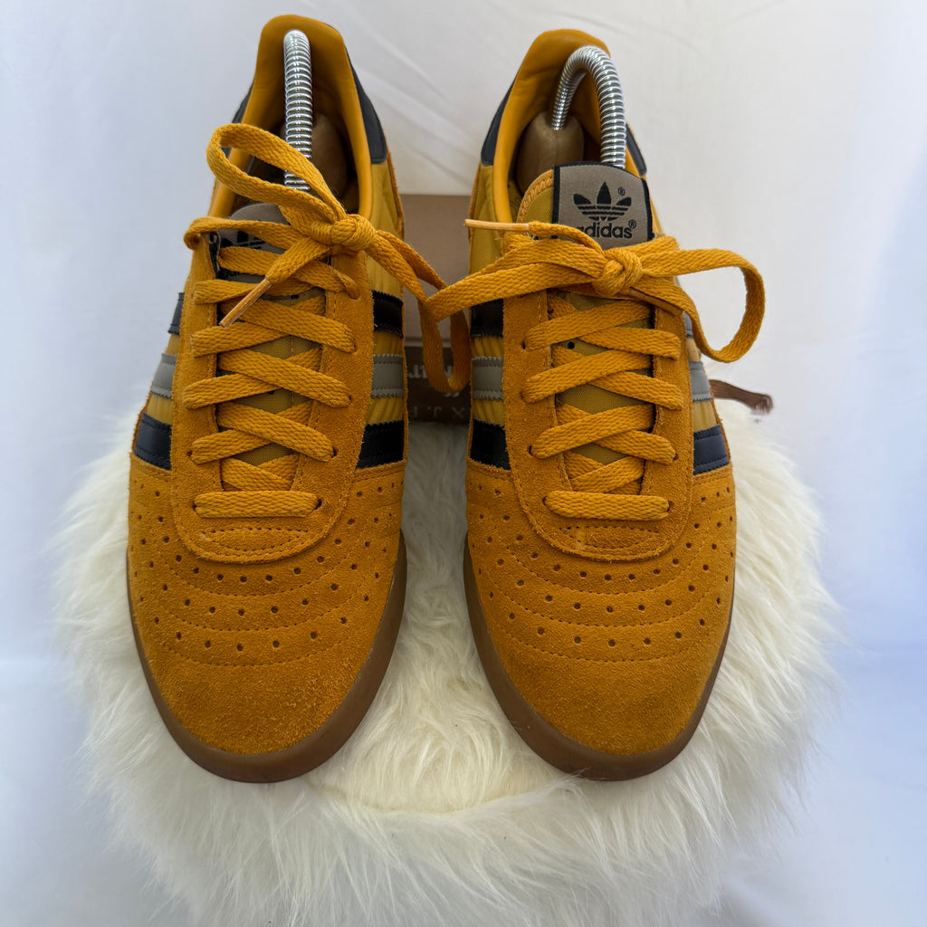 adidas Indoor Super Sneaker / Schuhe – Orange / Gum – Größe 40 2/3