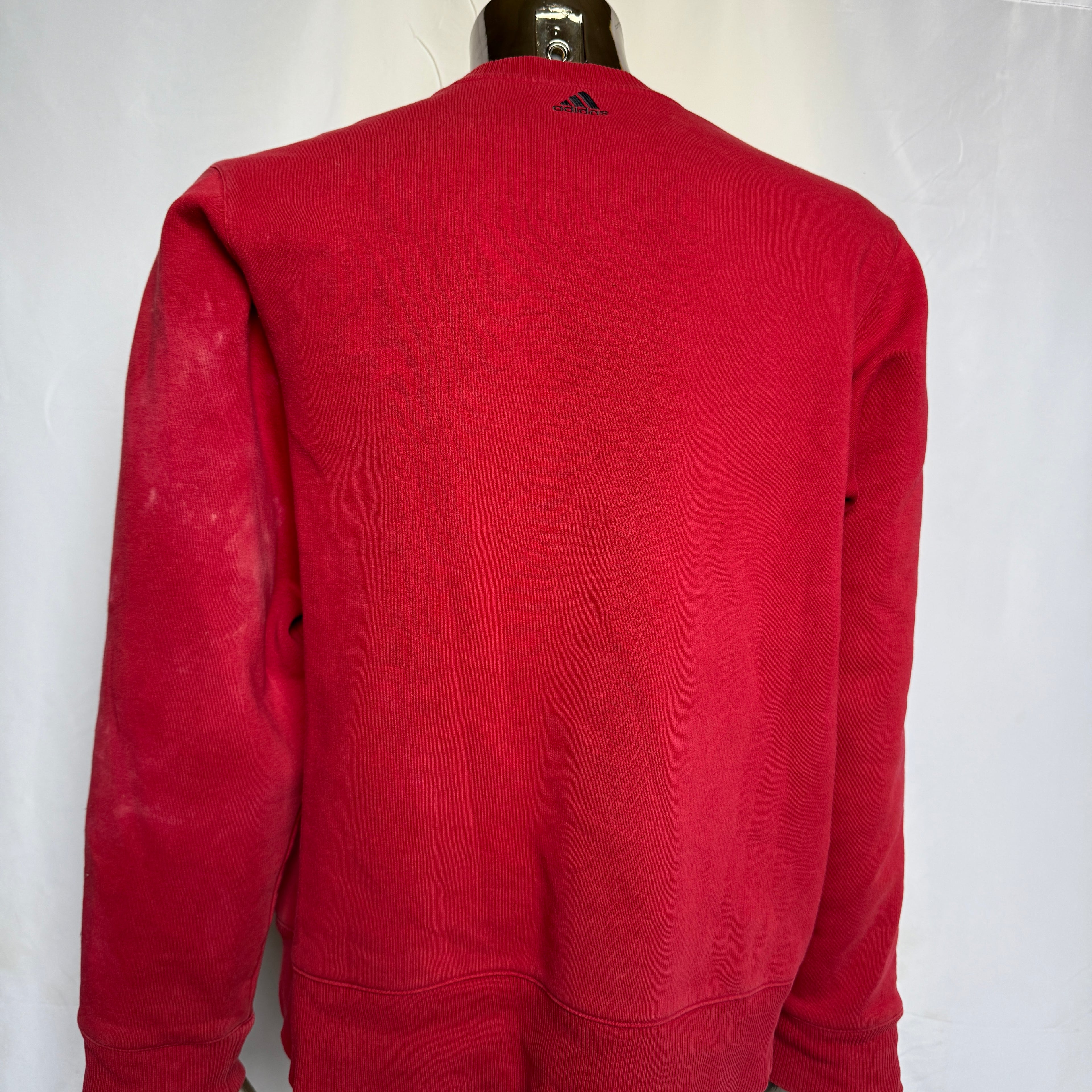 adidas 90er Vintage Sweatshirt / Pullover – Logo Patch – Gr. L