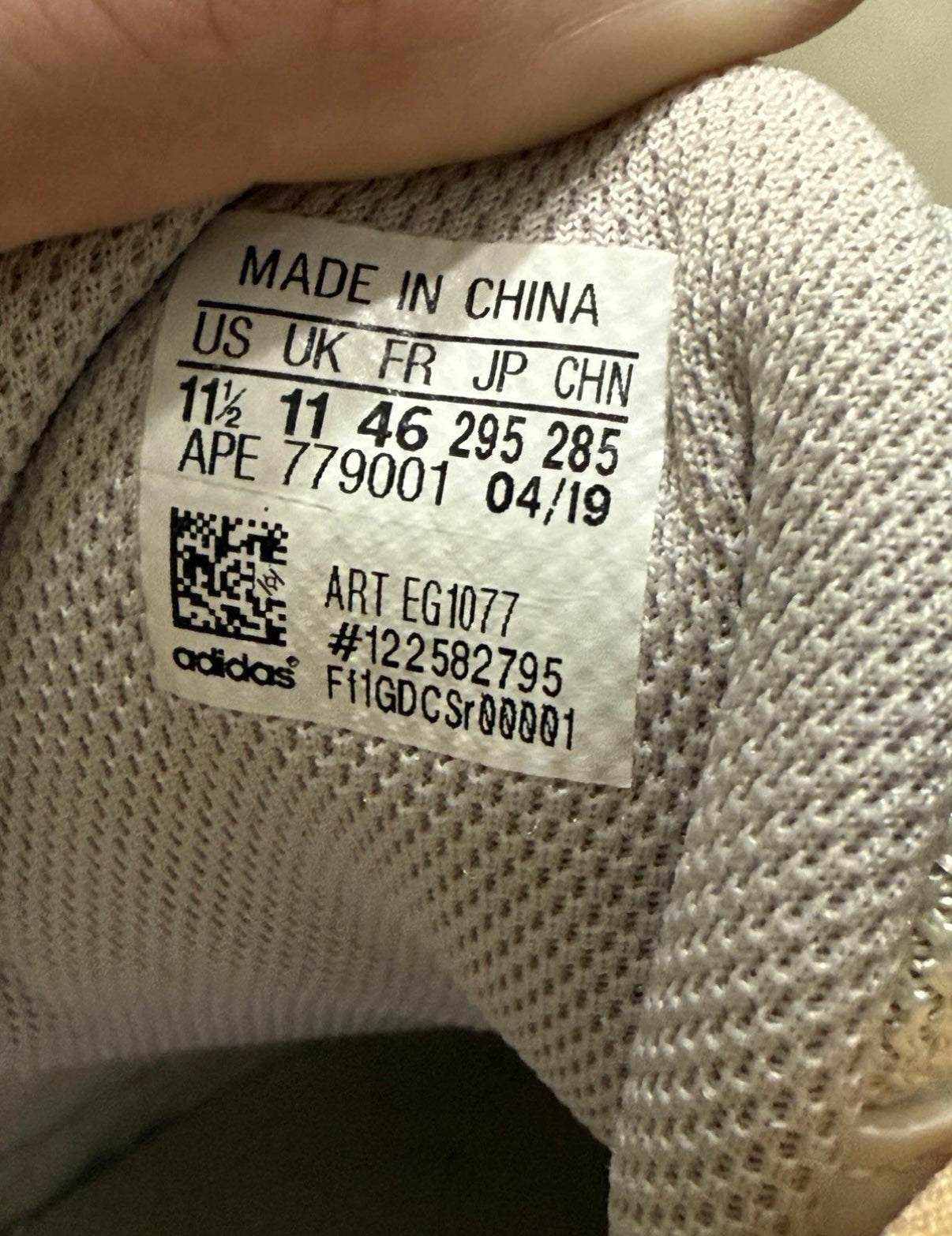 Adidas Temper Run – Retro Style – Größe 46 (US 11,5)