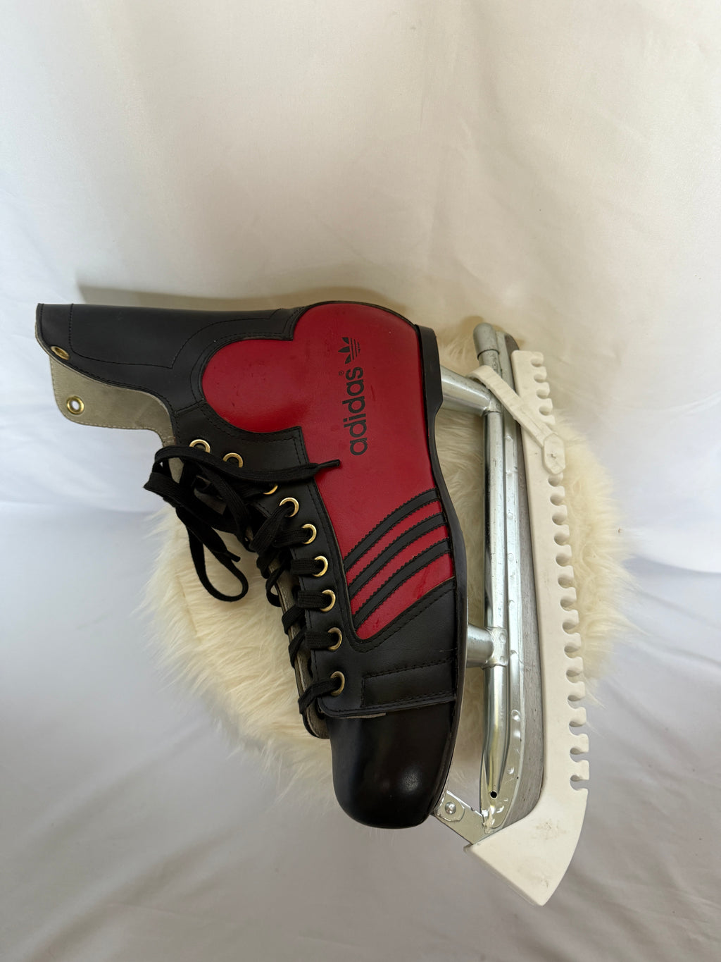 Adidas Schlittschuhe – 70er bis 80er Jahre Vintage - selten / Rarität - Größe 46 1/2