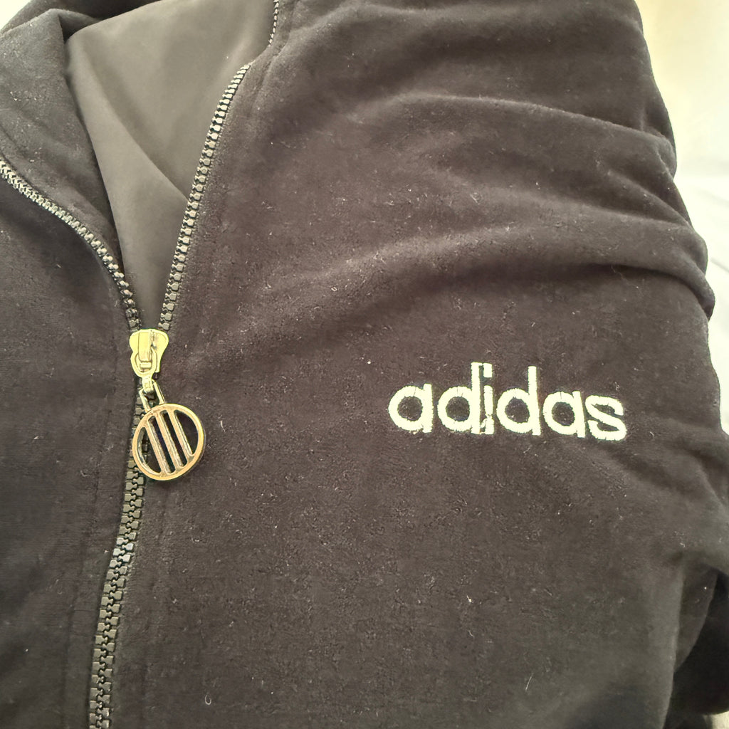 adidas 90er Vintage/Y2K Track Jacket / Jacke / Fleece - selten - Gr. L