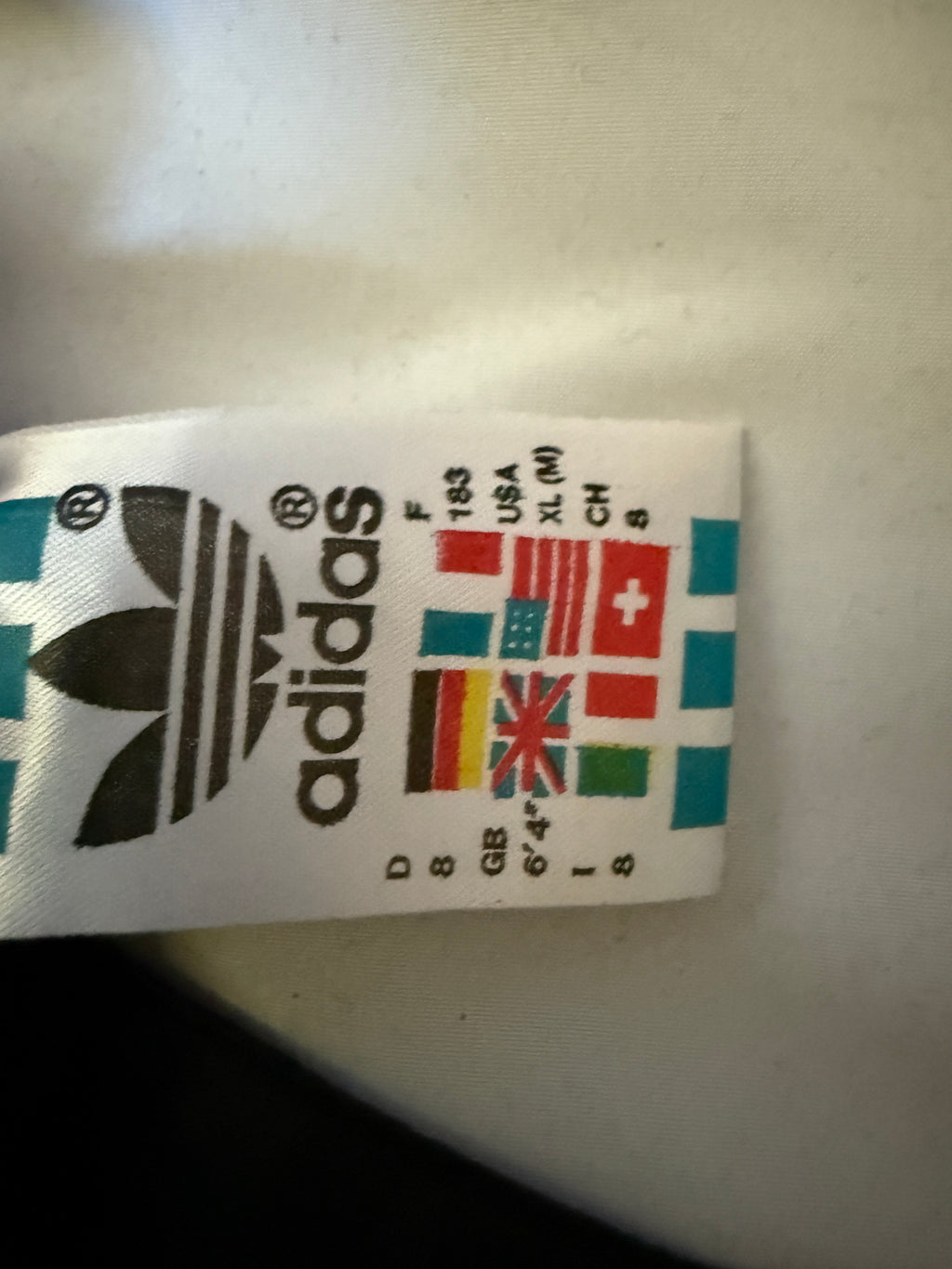 Adidas Originals Windbreaker – 80er / 90er Vintage - Größe XL