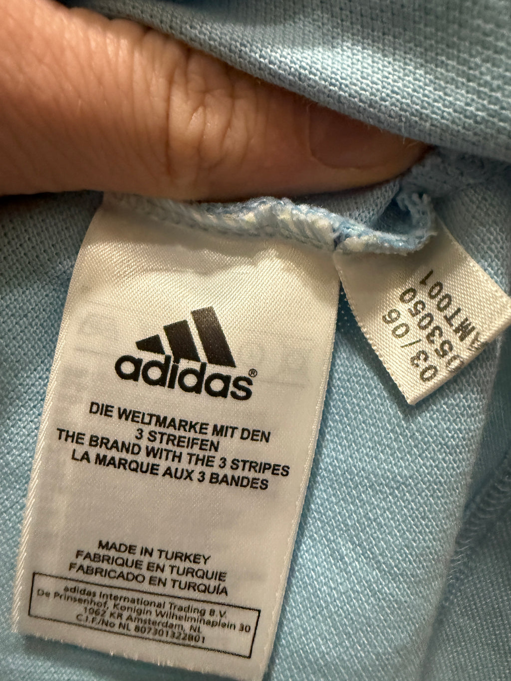 Adidas Polo Shirt – Classic 2000er Sportswear - Größe M