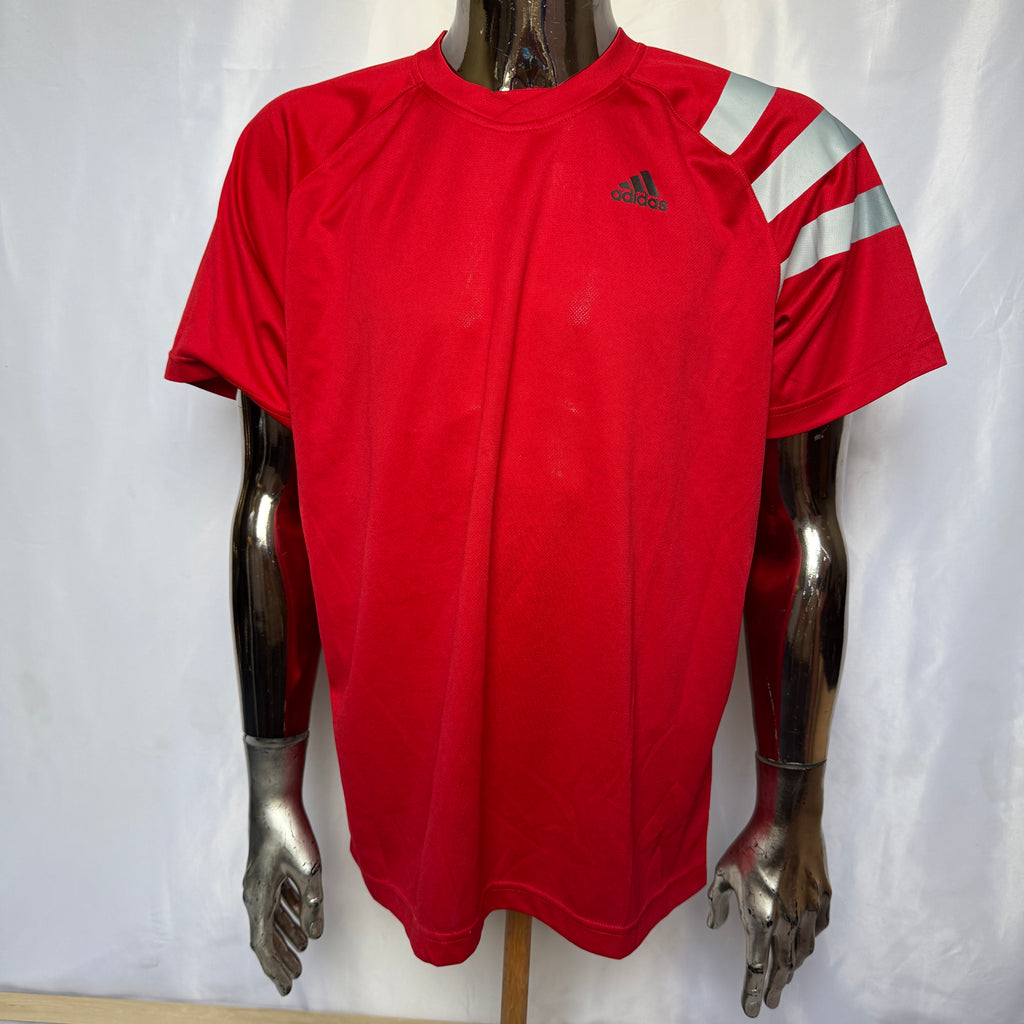 Adidas Training T-Shirt - frühe 00er Jahre Vintage- Größe L