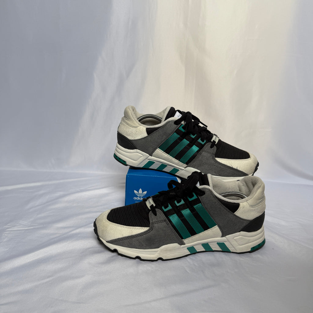 Adidas EQT Support 93 Consortium – Black/Green/White – Größe 44 (US 10,5)