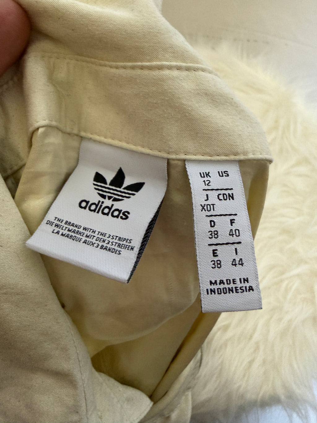 Adidas Originals Damen Satin Shirt / Bluse / Hemd – Gr. 38 (M)