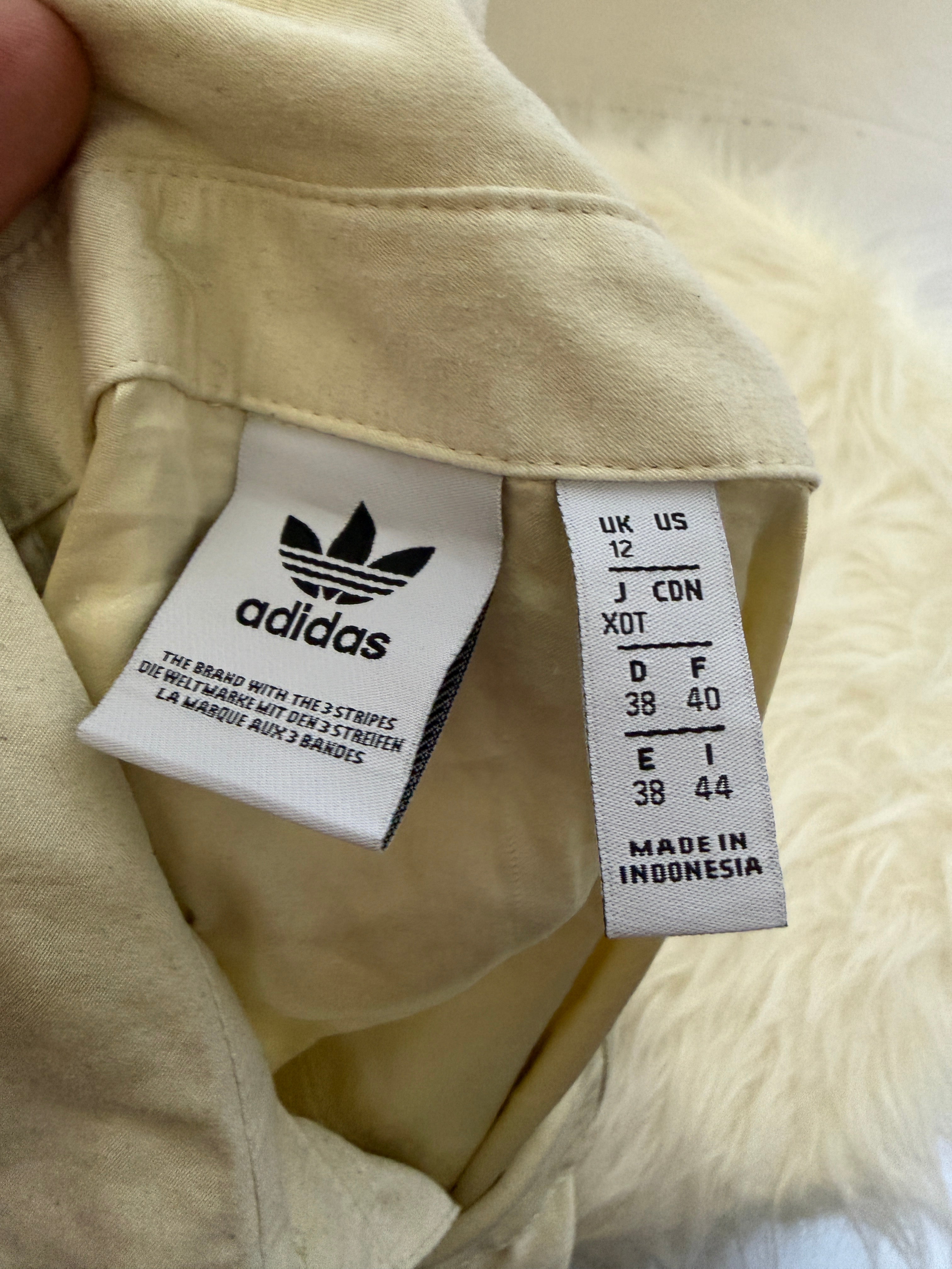 Adidas Originals Damen Satin Shirt / Bluse / Hemd – Gr. 38 (M)
