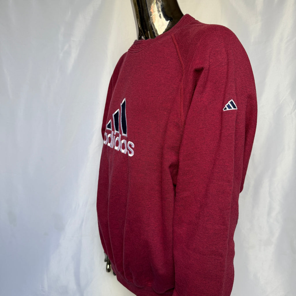 Adidas Sweatshirt / Pullover – späte 90er / frühe 00er Jahre Vintage - Größe L