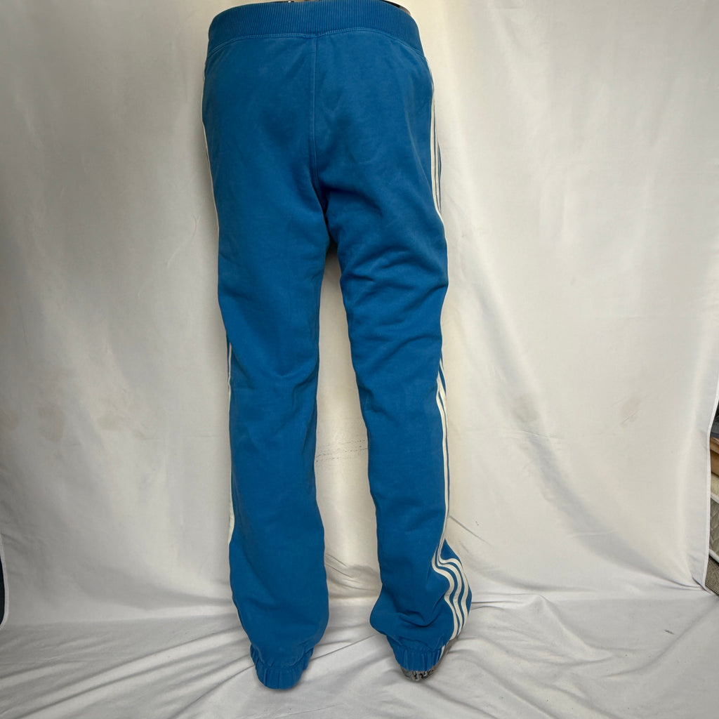adidas Originals Vintage Track Pants / Jogginghose – Blau/Weiß – Gr. 46 (M)