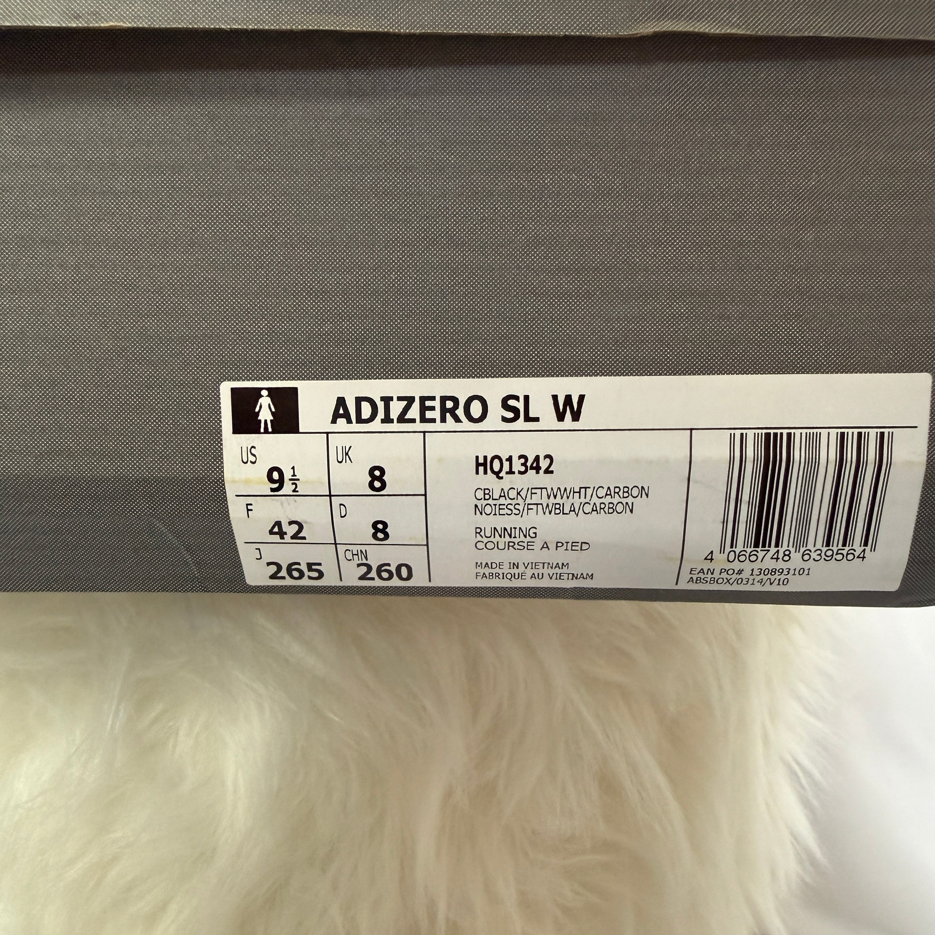 adidas Adizero SL W  Laufschuhe / Sneaker – neuwertig – Größe 39 1/3