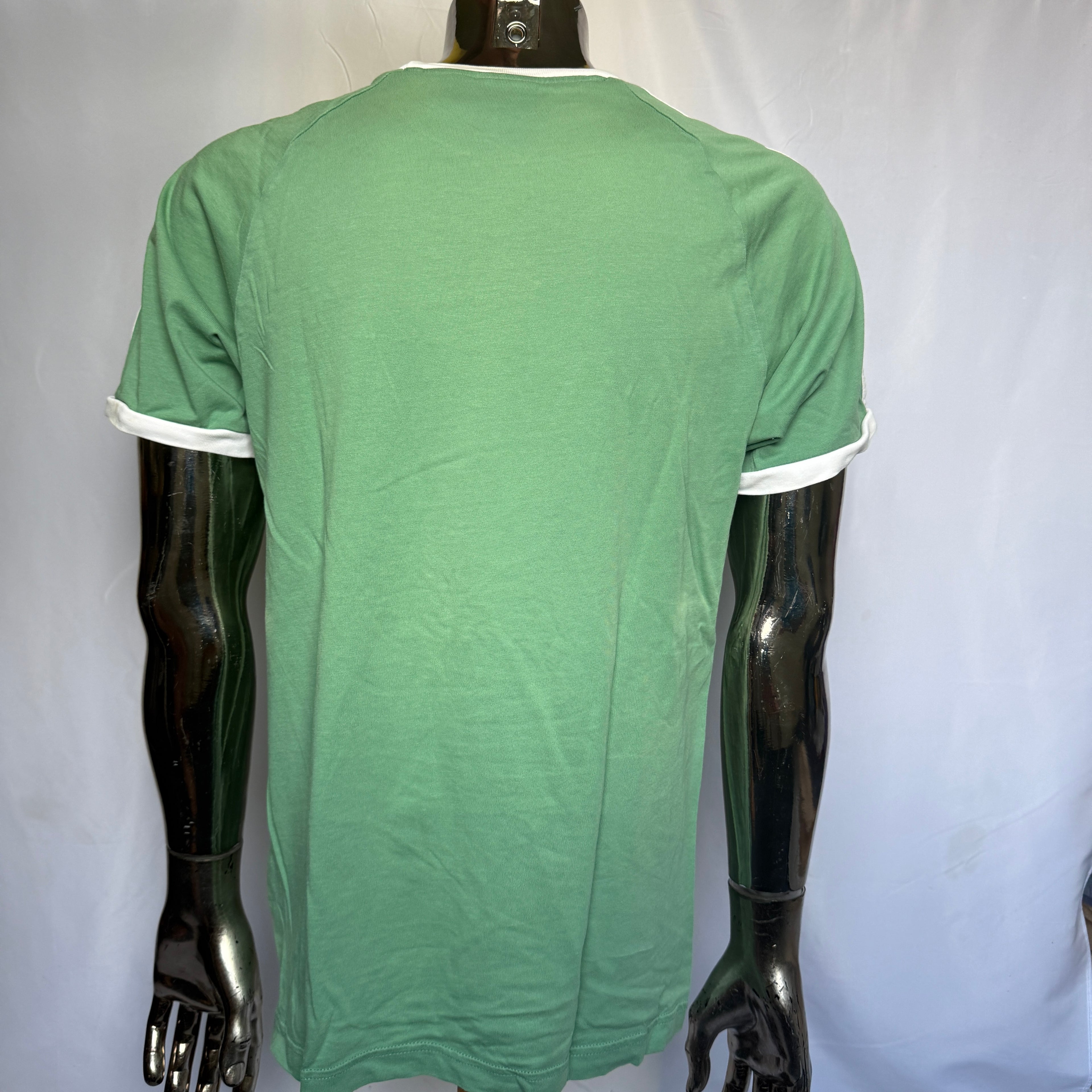 adidas Originals T-Shirt – Trefoil Logo – Green Classic – Gr. M