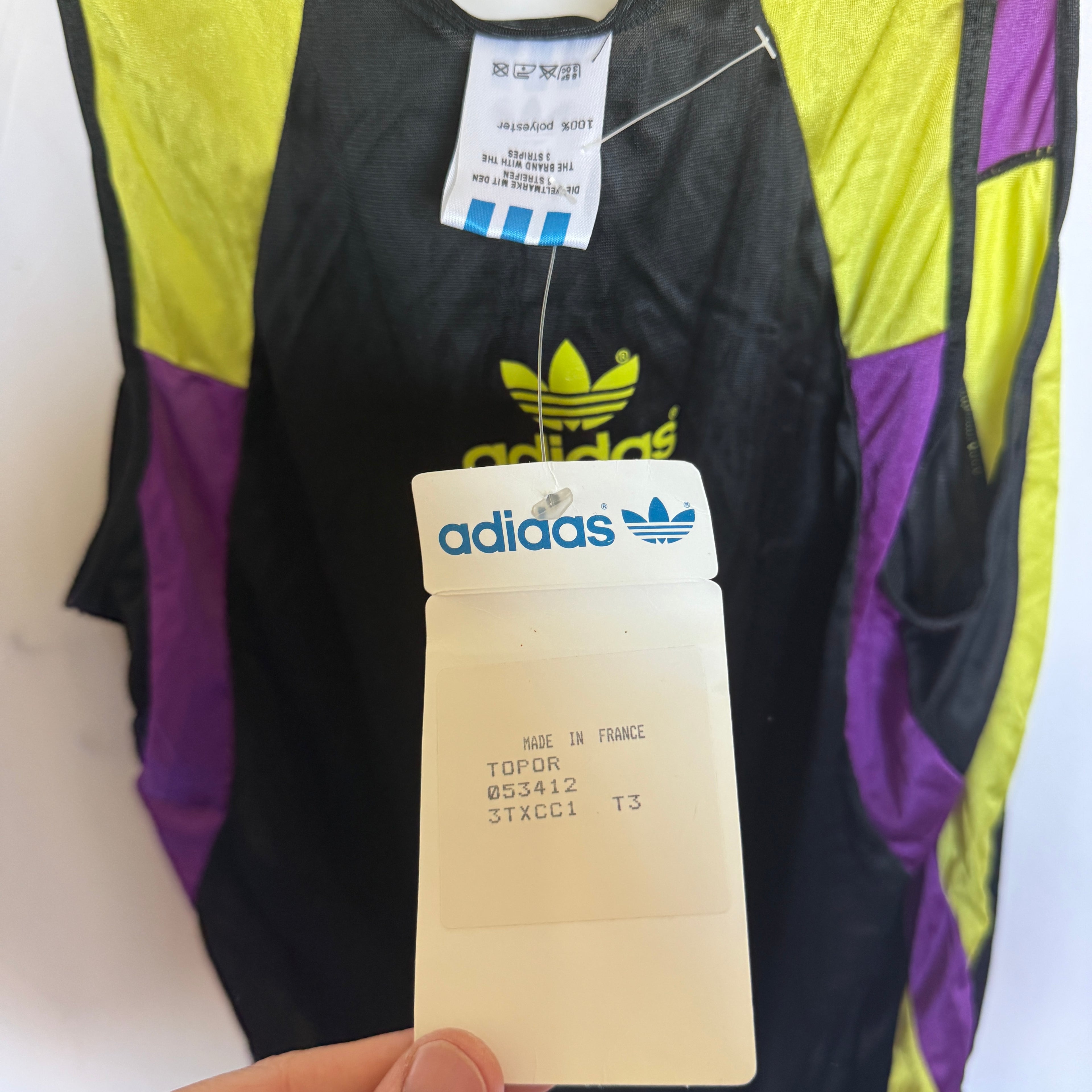 adidas 90er Vintage Torsion Running Set – Shirt und Short – Neu Deadstock - Rarität – Gr. M