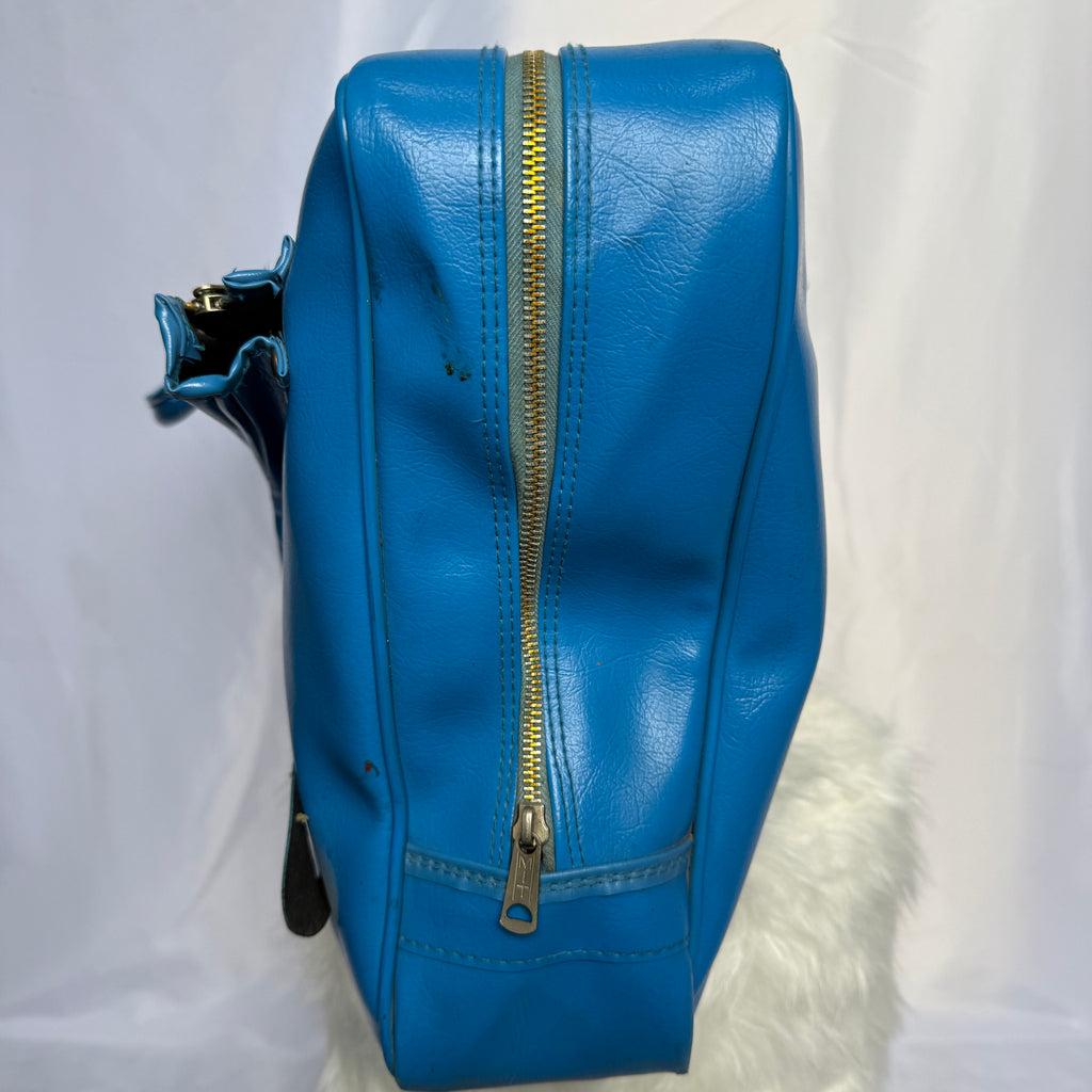 Adidas Vintage Tennis Tasche – Blue – Made in Taiwan – späte 70er frühe 80er Jahre