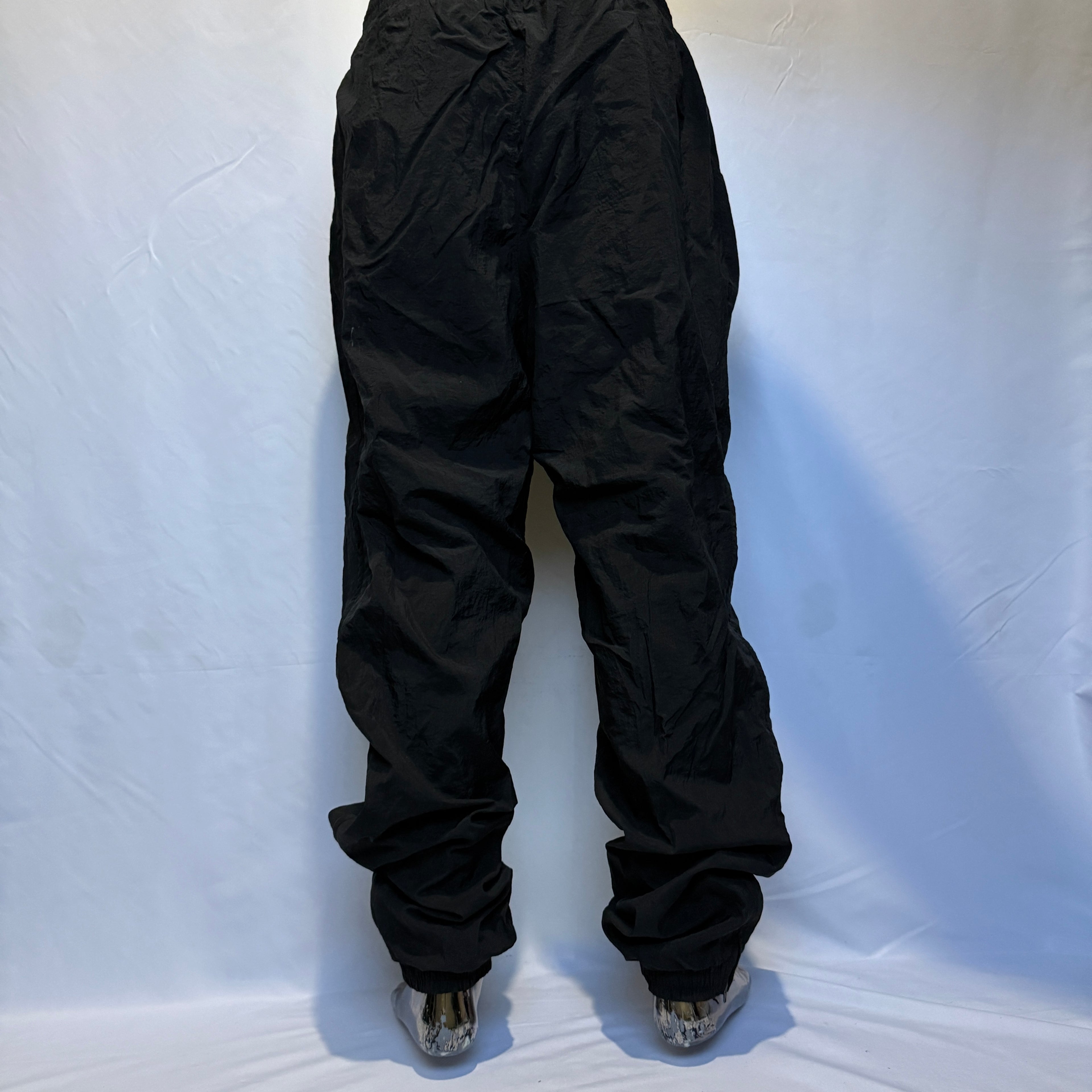 adidas Originals 90er Vintage Nylon Jogginghose / Trainingshose – Trefoil Logo – Gr. L-XL