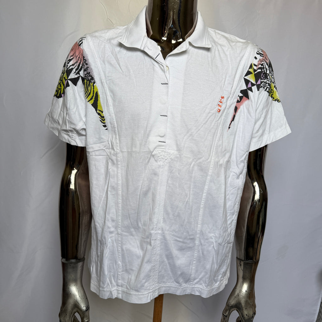 adidas 90er Vintage Polo Shirt / Polohemd– Trefoil – Gr. L