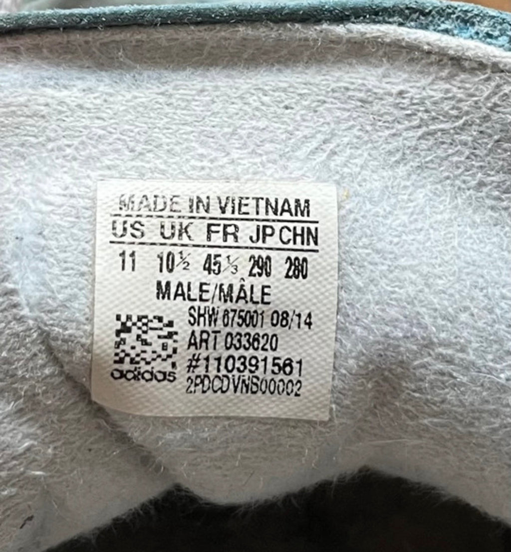 adidas Spezial Sneaker / Schuhe – Hellblau / Weiß – Größe 45 1/3