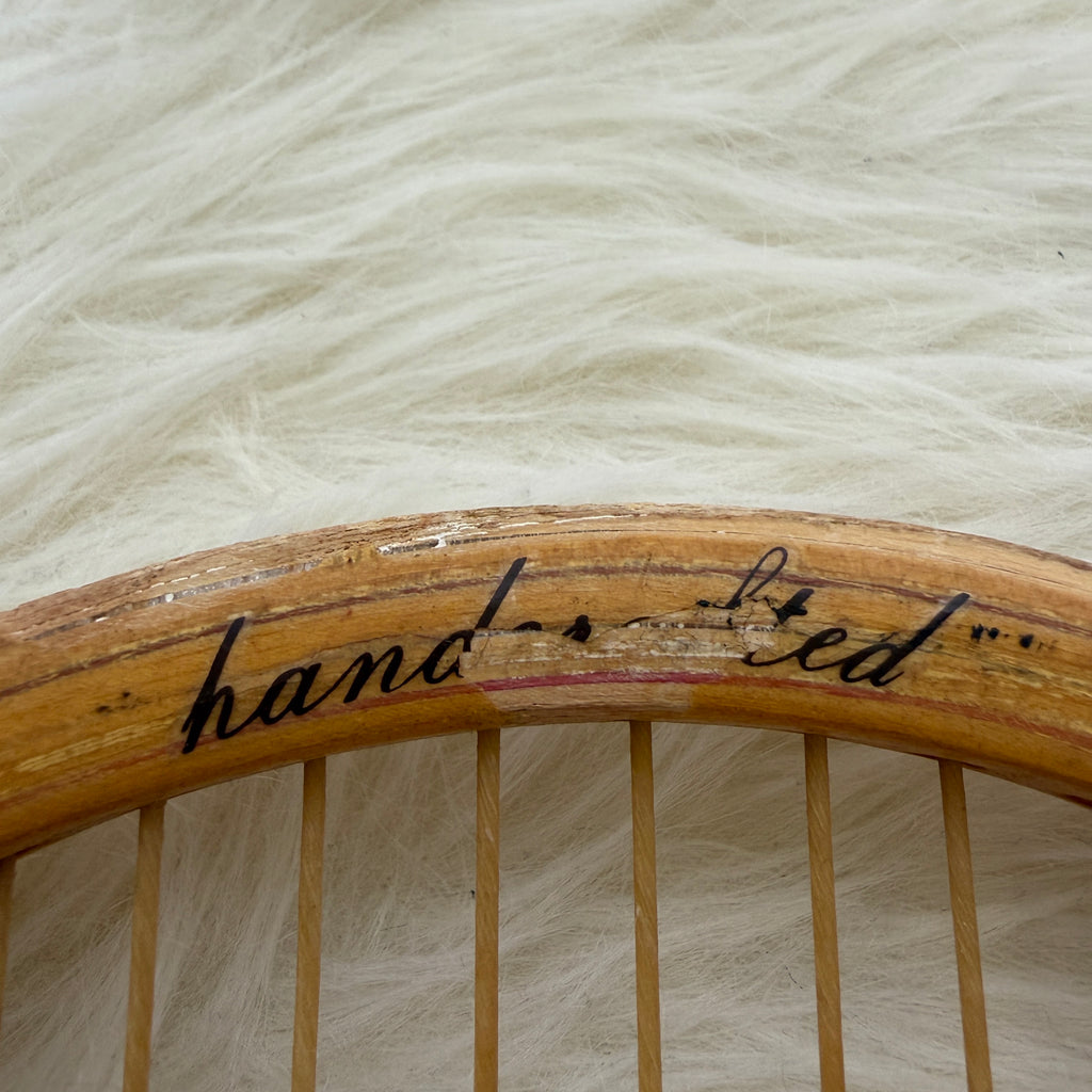 adidas Tennis Schläger – Modell „Haillet“ – Holz – 70er Vintage – Rarität
