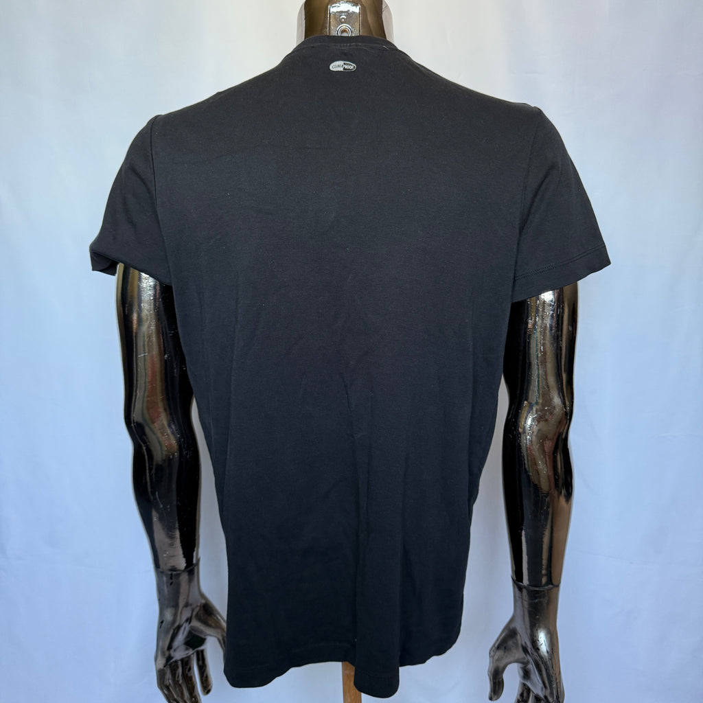 Adidas F50 T-Shirt – Black & White Panel Design – frühe 00er Vintage - Größe L