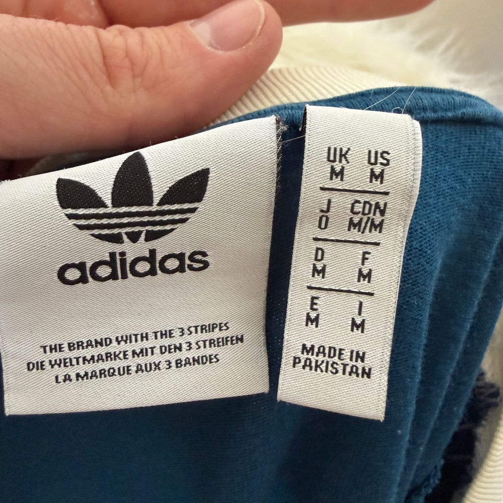 adidas Originals T-Shirt – Trefoil Logo – Blue Classic – Gr. M