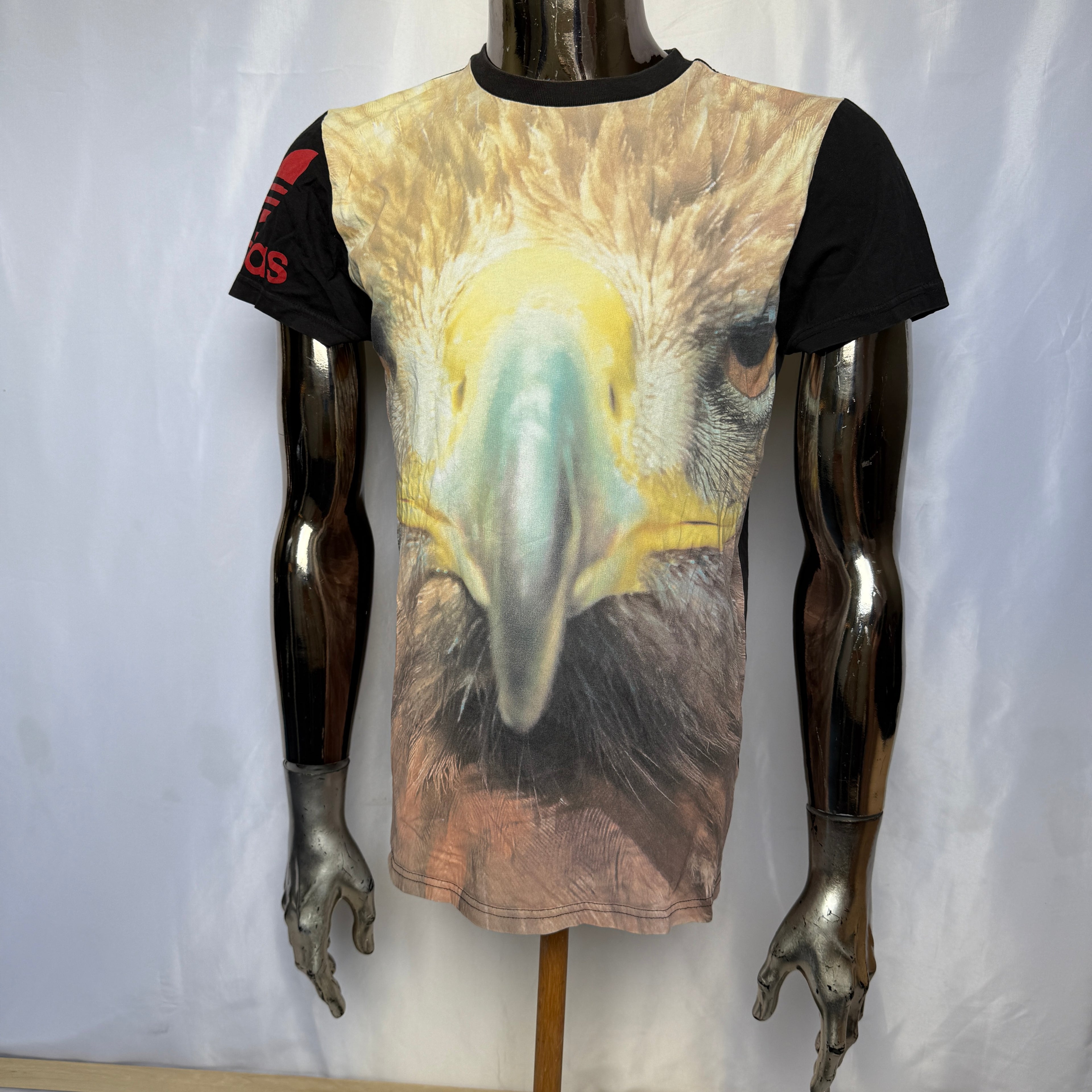 Adidas Originals “Eagle Face” T-Shirt - selten - Größe M