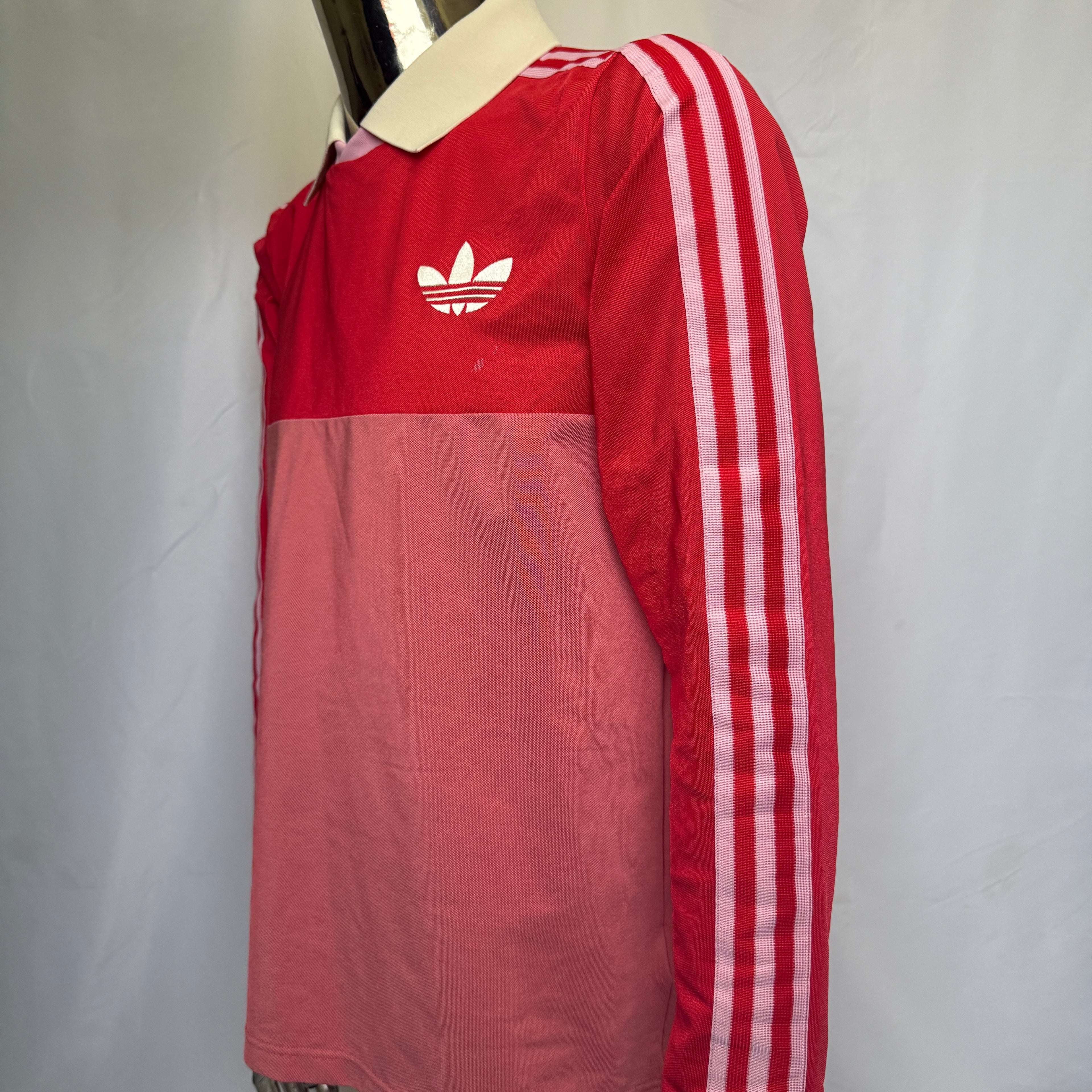 adidas Originals Longsleeve Polo Shirt / Polohemd – Gr. M