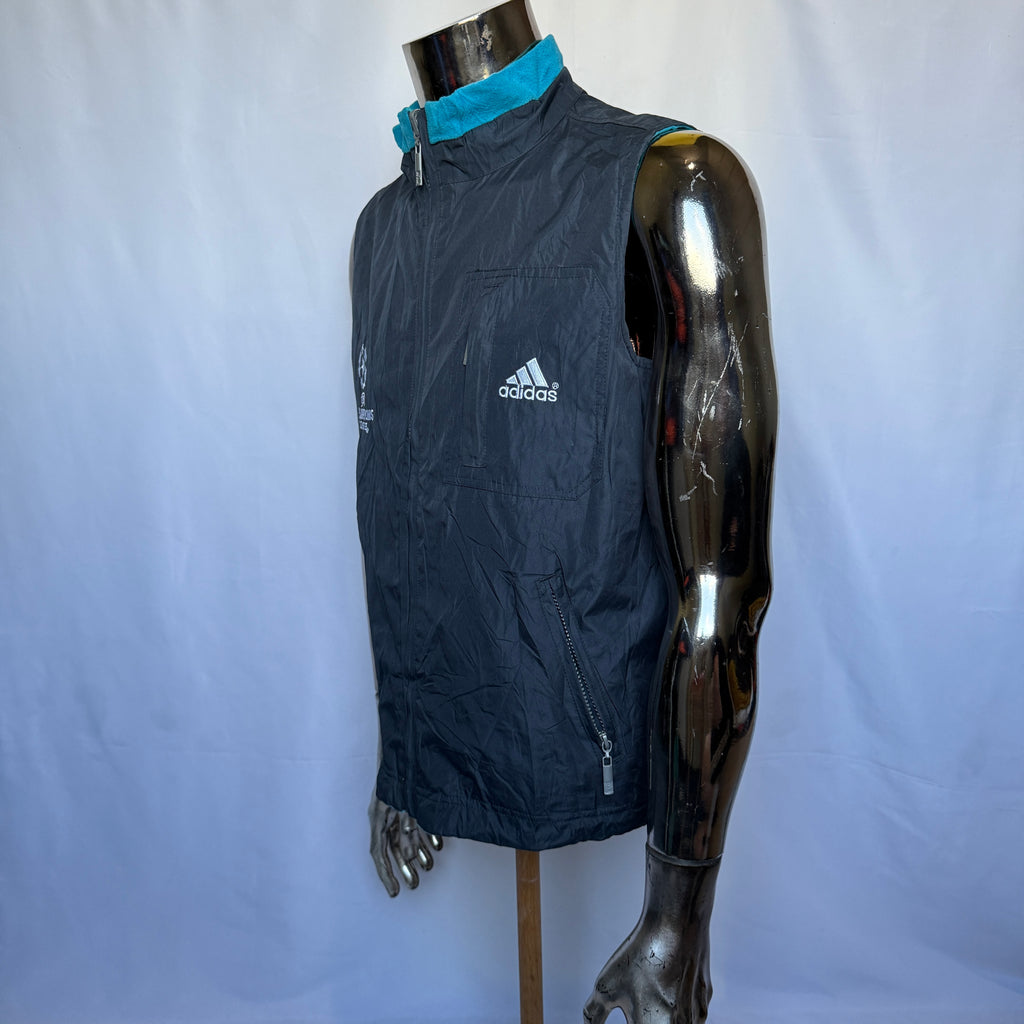 Adidas UEFA Champions League Wende Weste / Jacke – Seltenheit (Promo / Staff) - Größe XS (eher S)