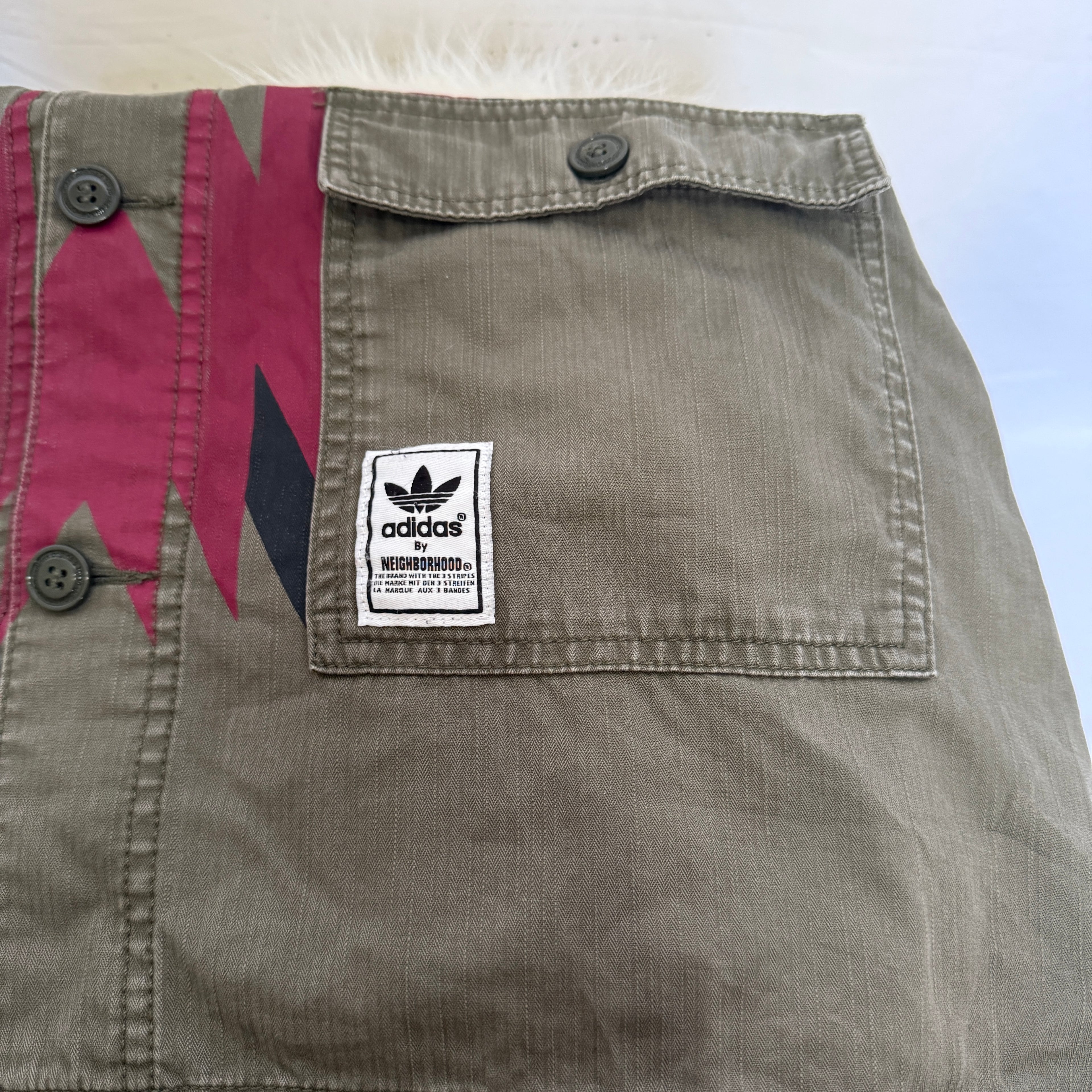 Adidas x Neighborhood Military Jacke / Hemd – limited – Gr. L