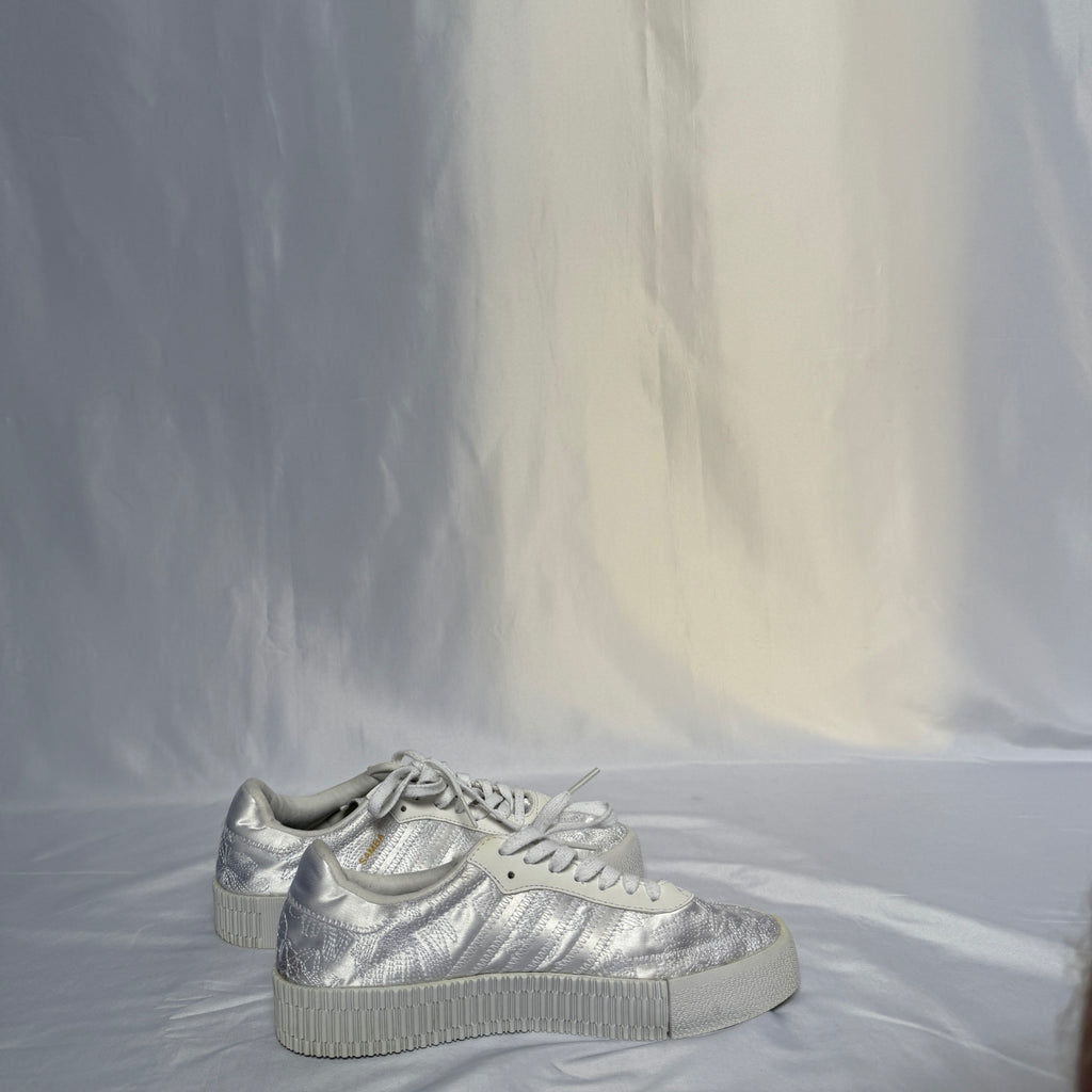 Adidas Samba OG W „White Metallic Gold“ – Größe 40 ⅔ (US 7,5)