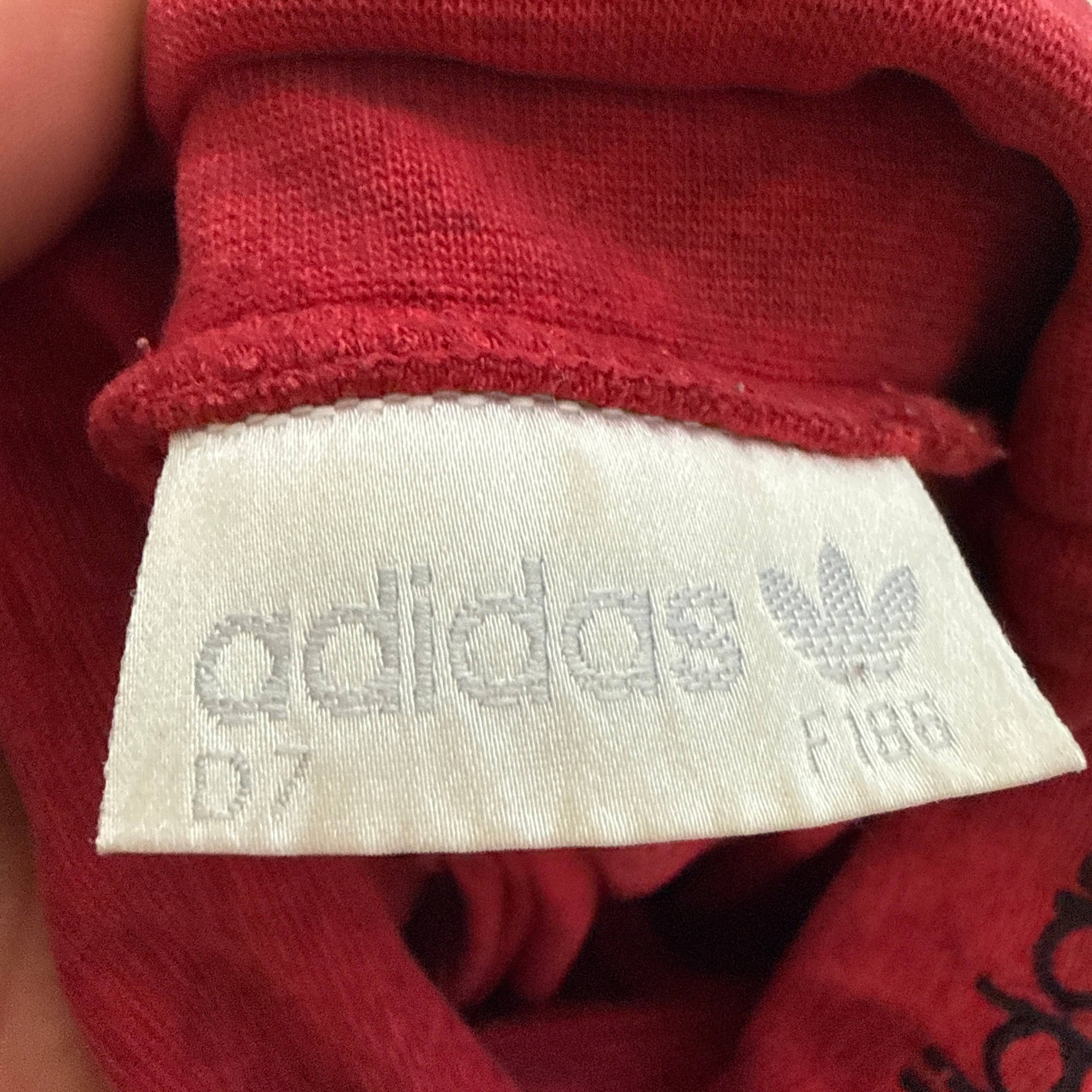 adidas 90er Vintage Rollkragen Pullover / Shirt - Y2K – Gr. L
