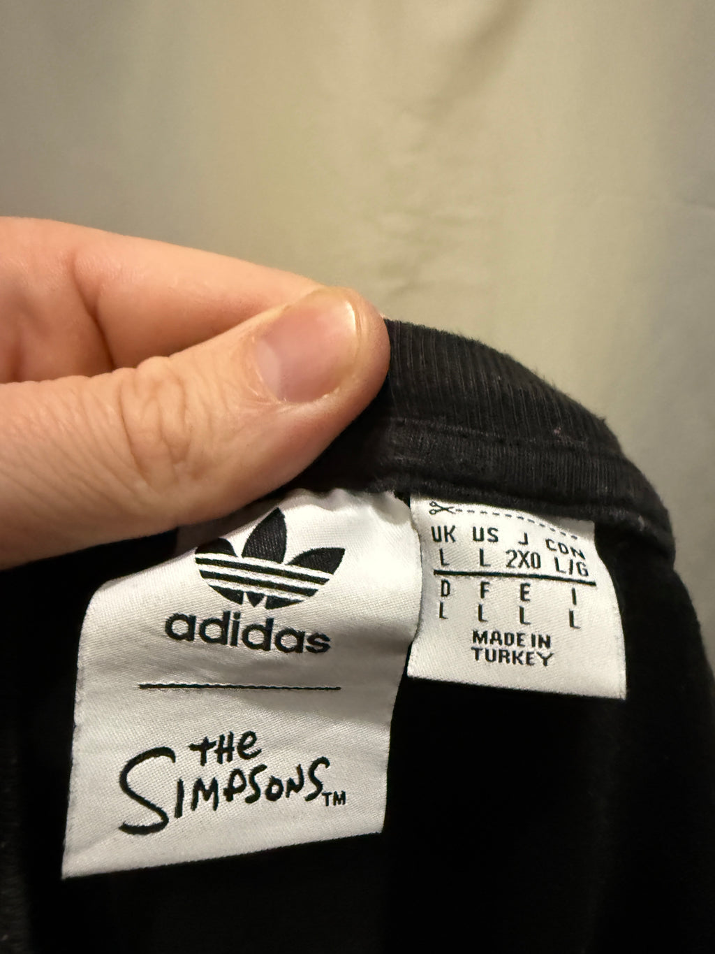 Adidas Originals x The Simpsons T-Shirt / Shirt – Limited Edition – Größe L