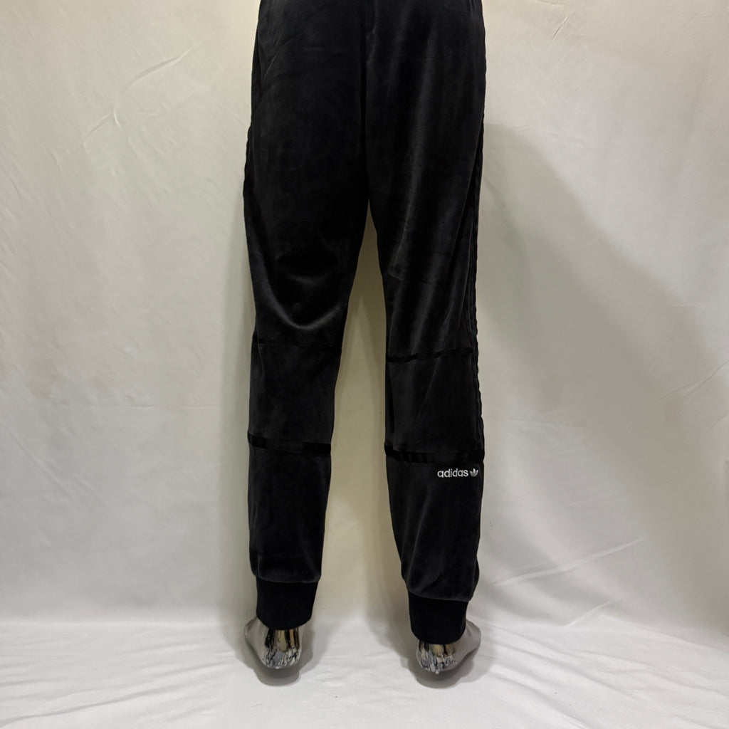 adidas Velour / samt Jogginghose / Trainingshose – Gr. M