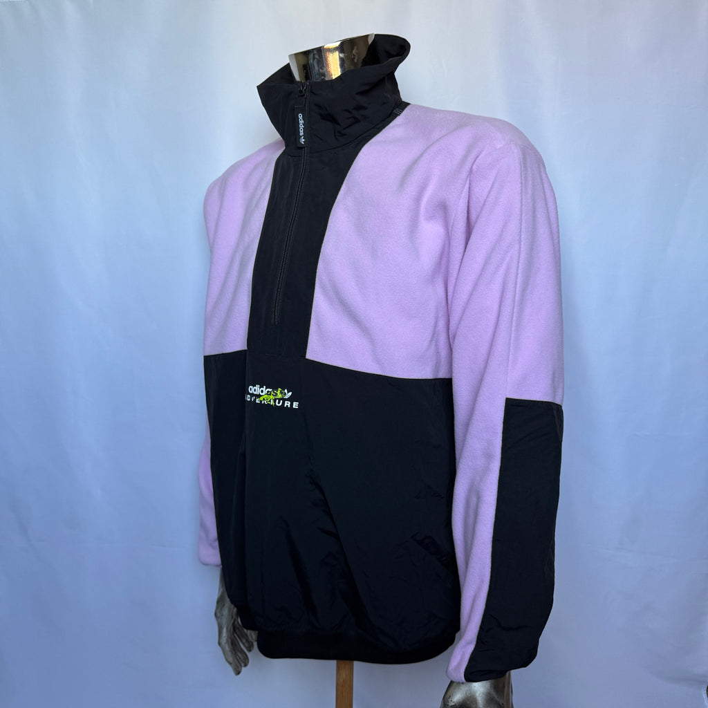 Adidas Adventure Pullover / Sweatshirt Fleece – Retro – Größe L