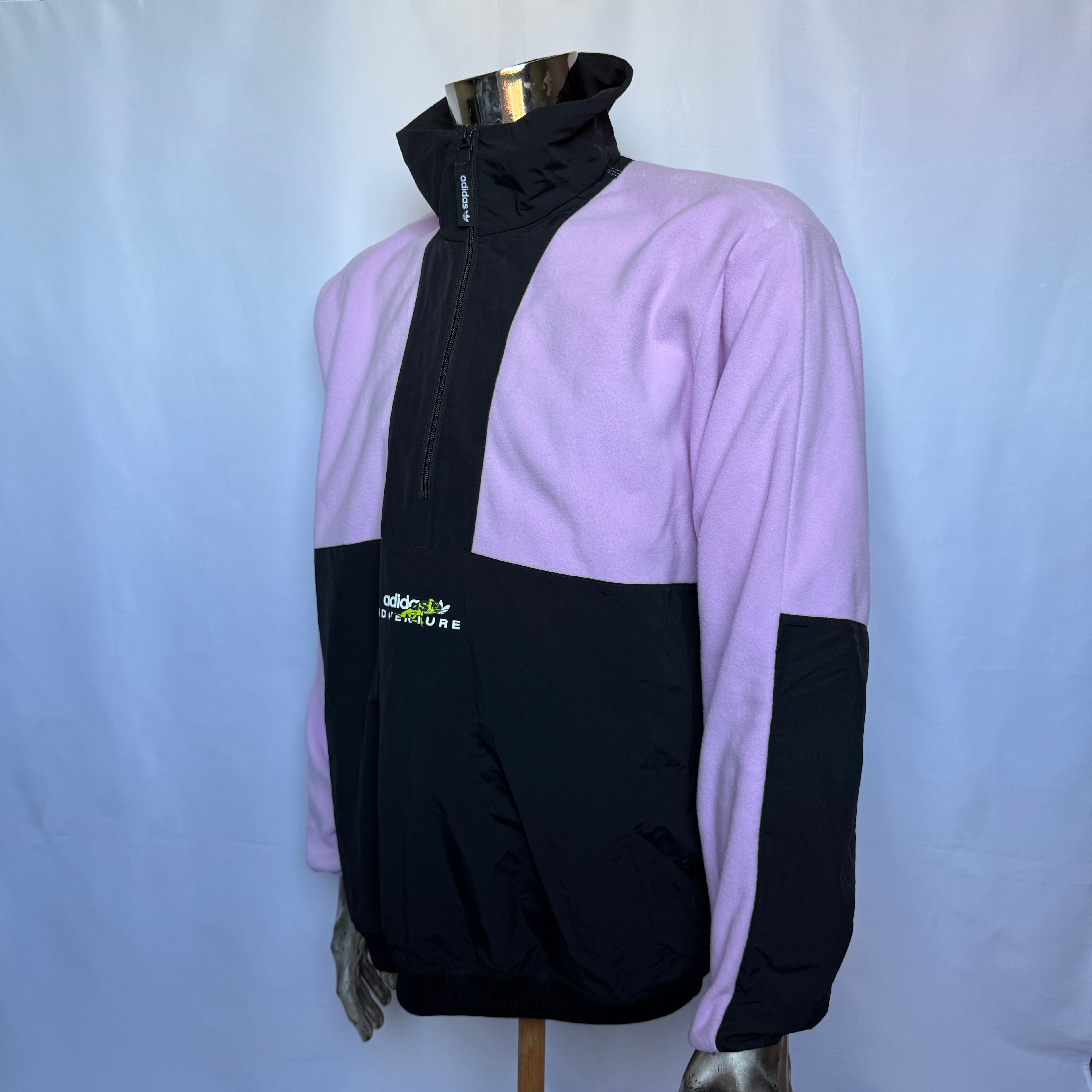 Adidas Adventure Pullover / Sweatshirt Fleece – Retro – Größe L