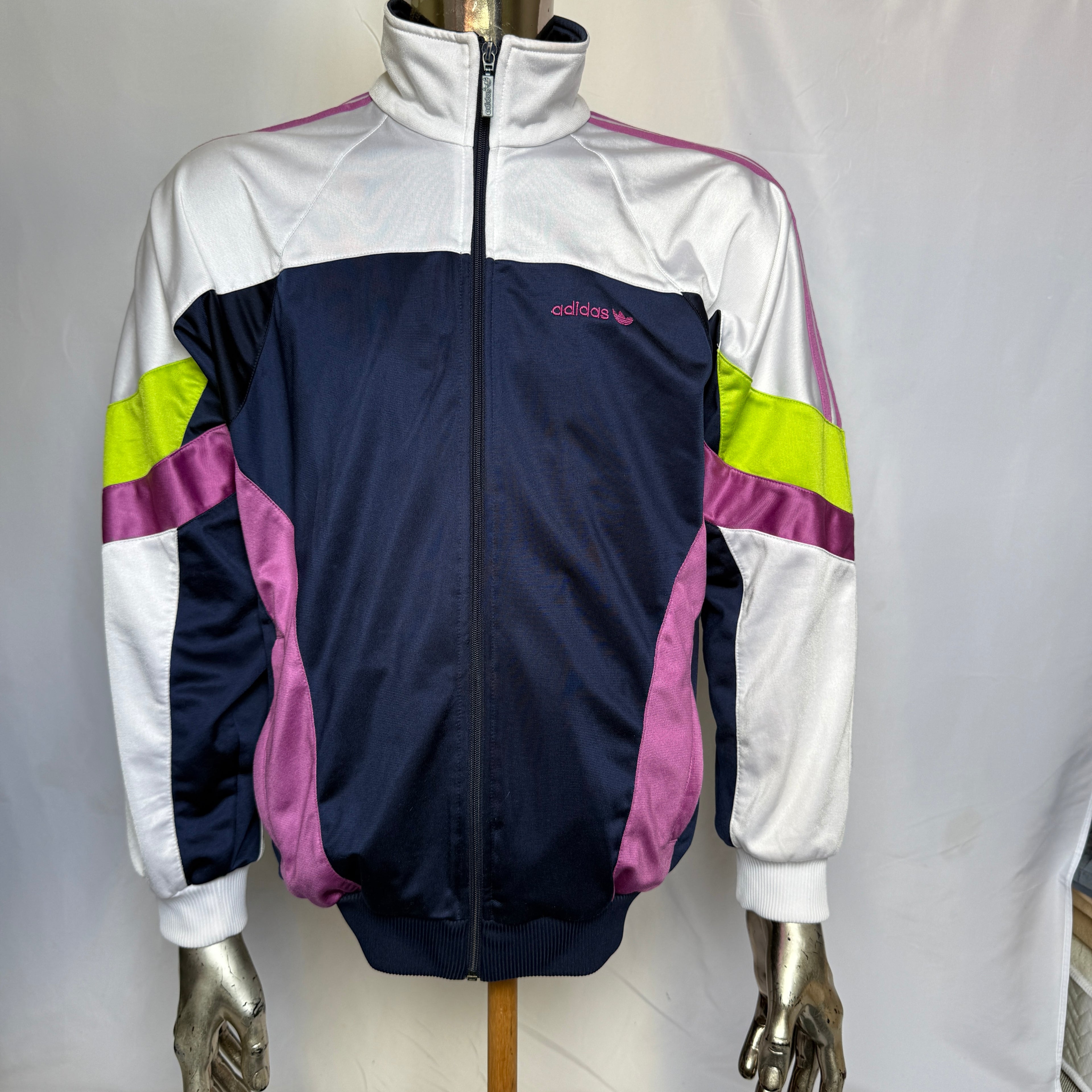 adidas 90er Vintage Track Jacket / Jacke / Windbreaker - Y2K – Gr. S
